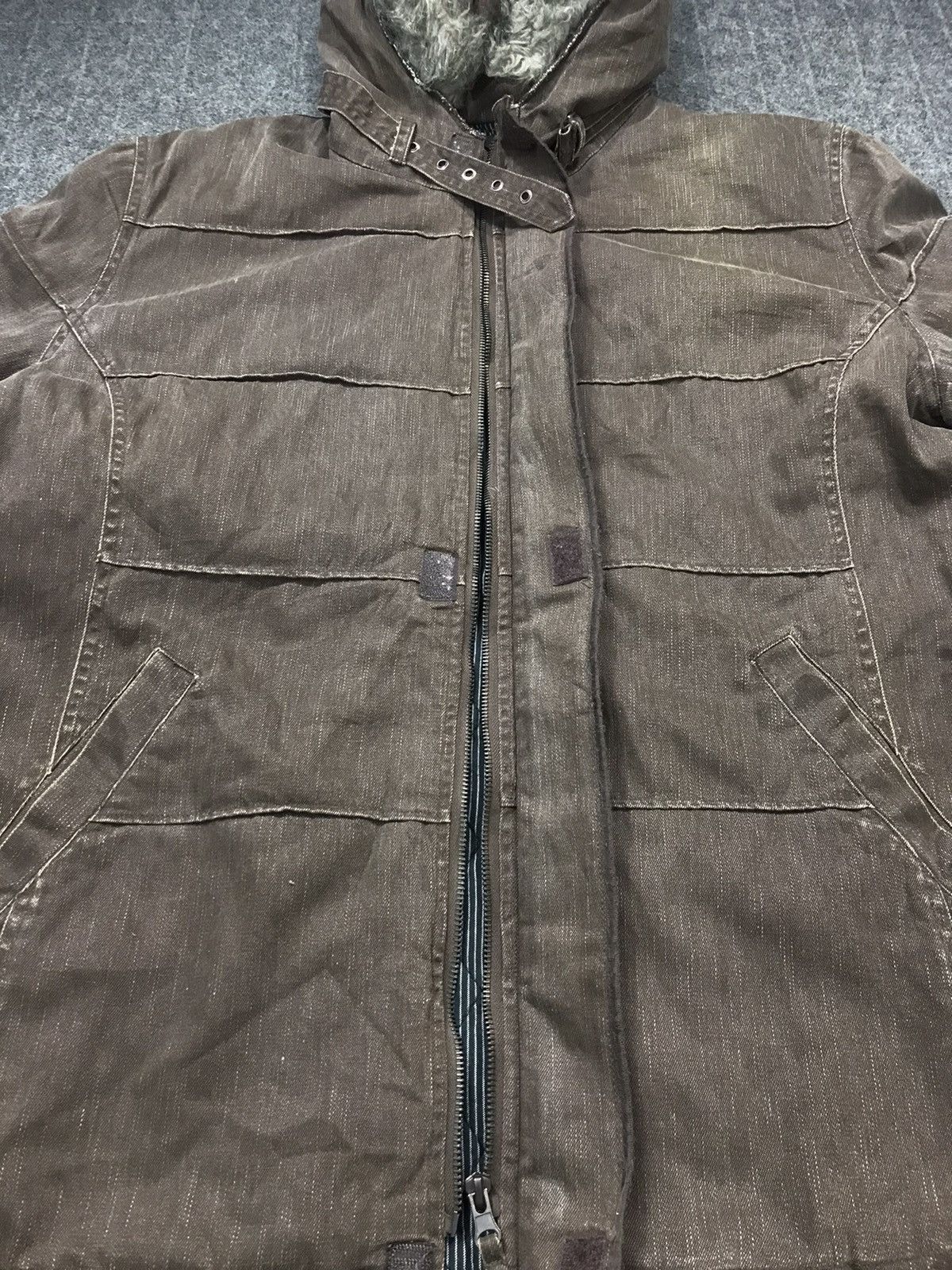 Tony Hawk 90s Tony Hawk Hoodies Jacket Thick Padded Fur Inner K1087j Size US L / EU 52-54 / 3 - 5 Thumbnail