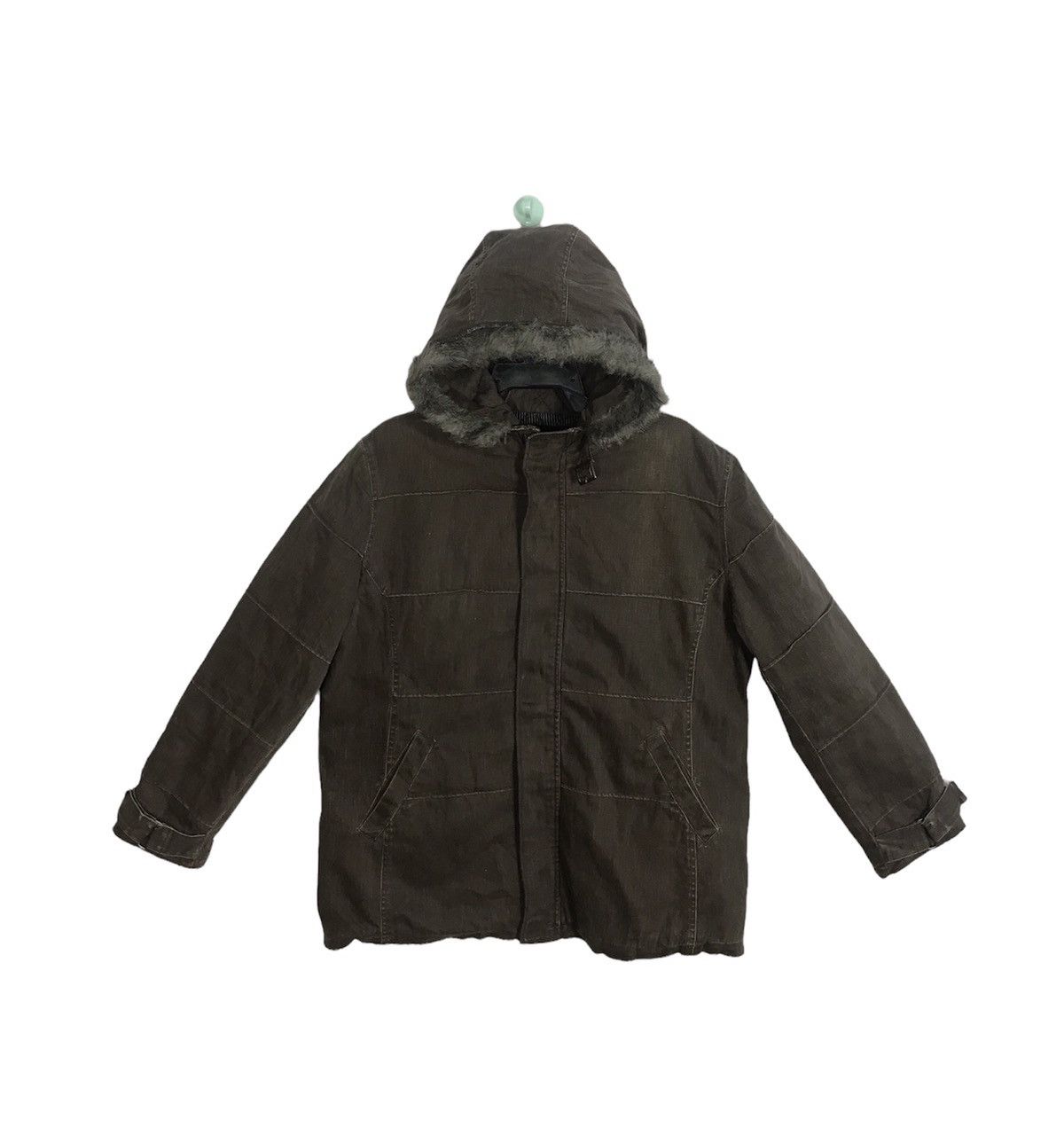 Tony Hawk 90s Tony Hawk Hoodies Jacket Thick Padded Fur Inner K1087j Size US L / EU 52-54 / 3 - 1 Thumbnail