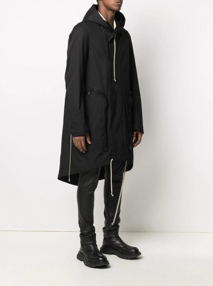 Rick Owens BNWT SS21 RICK OWENS "PHLEGETHON" BAUHAUS PARKA 48 Size US M / EU 48-50 / 2 - 23 Thumbnail