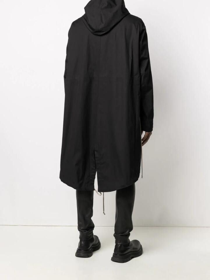 Rick Owens BNWT SS21 RICK OWENS "PHLEGETHON" BAUHAUS PARKA 48 Size US M / EU 48-50 / 2 - 24 Thumbnail