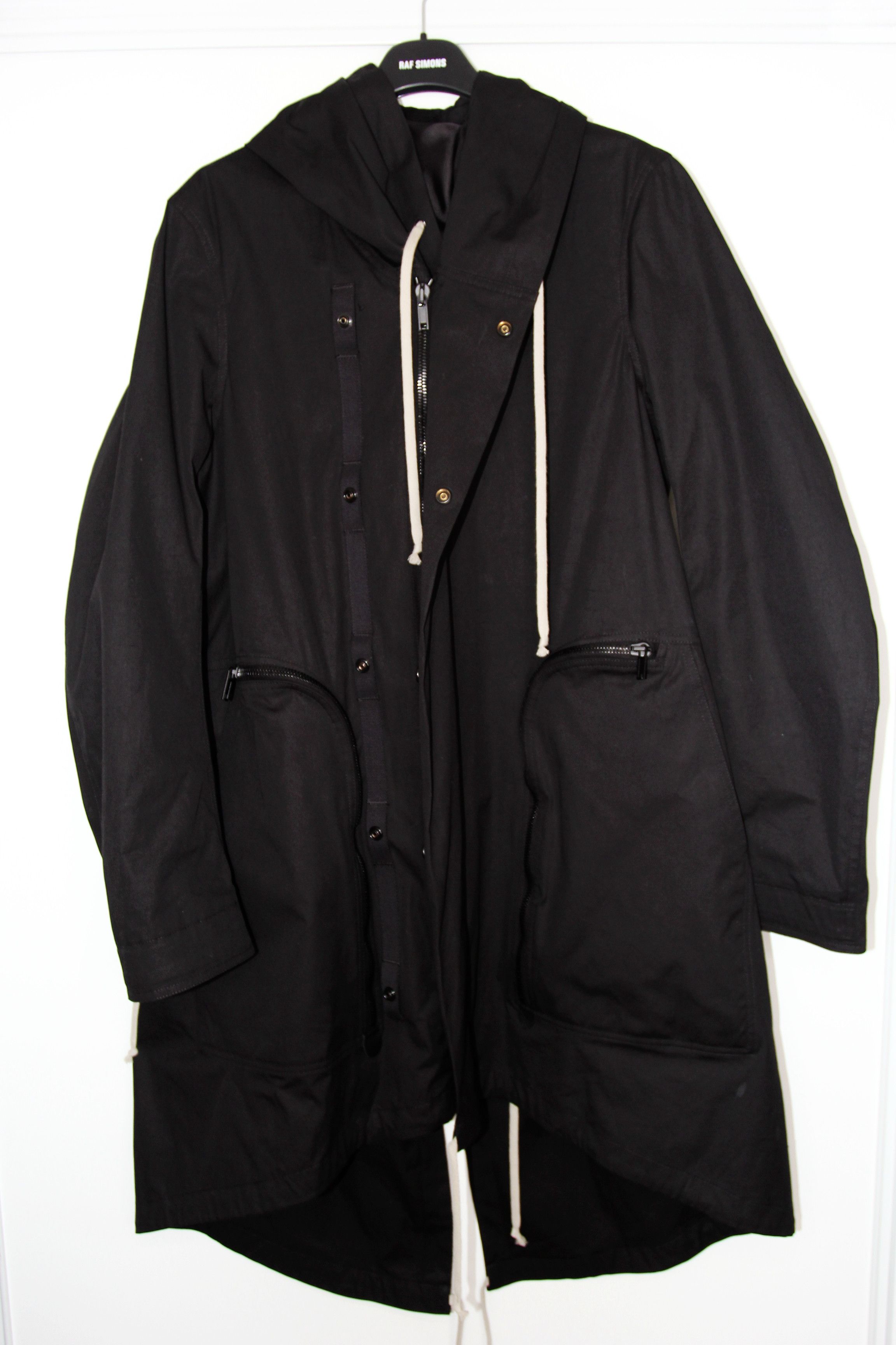 Rick Owens BNWT SS21 RICK OWENS "PHLEGETHON" BAUHAUS PARKA 48 Size US M / EU 48-50 / 2 - 2 Thumbnail
