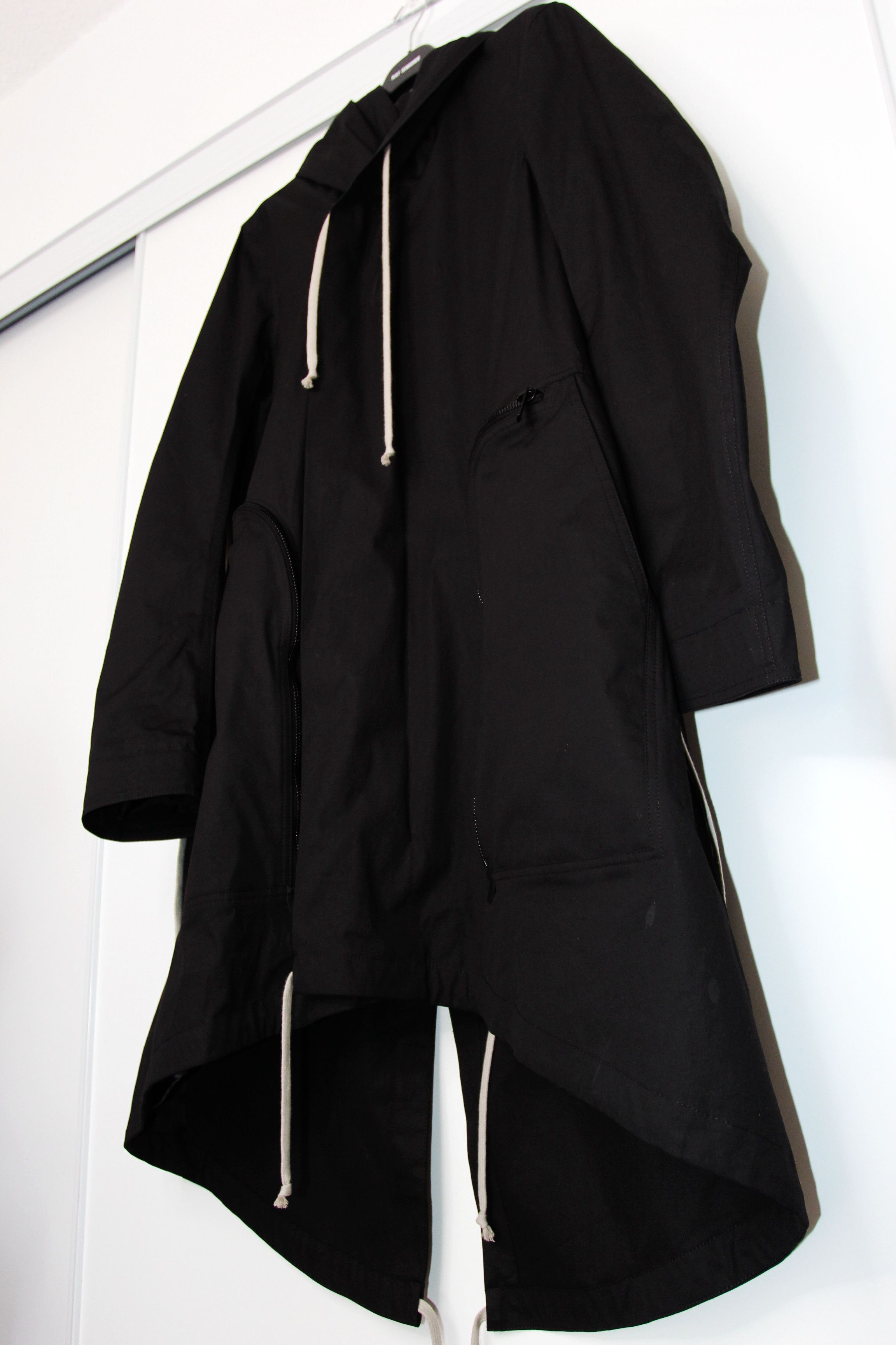 Rick Owens BNWT SS21 RICK OWENS "PHLEGETHON" BAUHAUS PARKA 48 Size US M / EU 48-50 / 2 - 6 Thumbnail