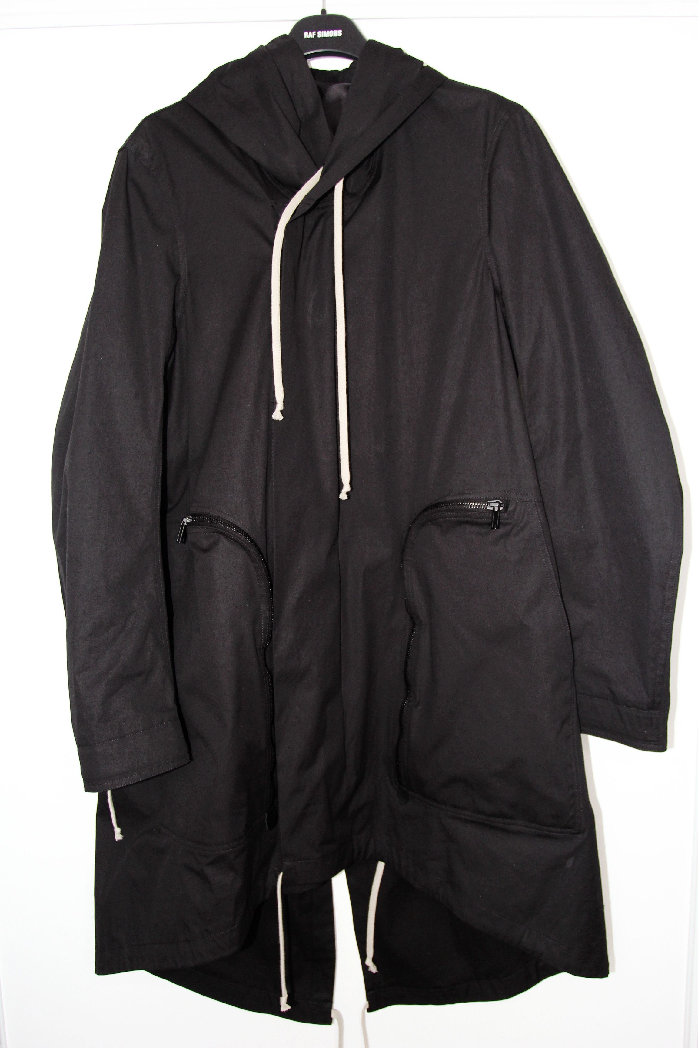 Rick Owens BNWT SS21 RICK OWENS "PHLEGETHON" BAUHAUS PARKA 48 Size US M / EU 48-50 / 2 - 3 Thumbnail