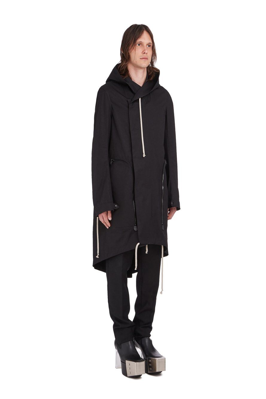 Rick Owens BNWT SS21 RICK OWENS "PHLEGETHON" BAUHAUS PARKA 48 Size US M / EU 48-50 / 2 - 13 Thumbnail
