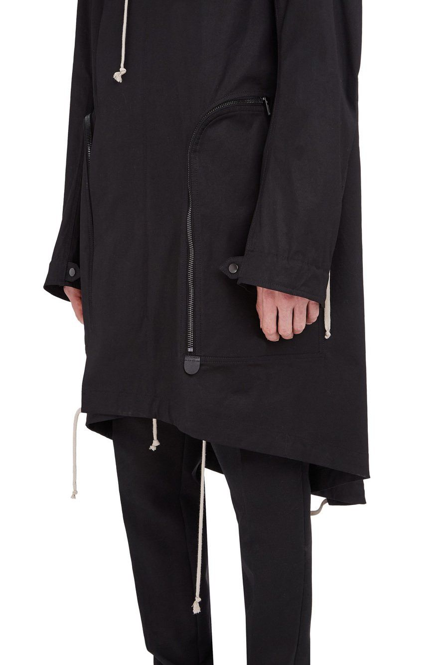 Rick Owens BNWT SS21 RICK OWENS "PHLEGETHON" BAUHAUS PARKA 48 Size US M / EU 48-50 / 2 - 17 Thumbnail