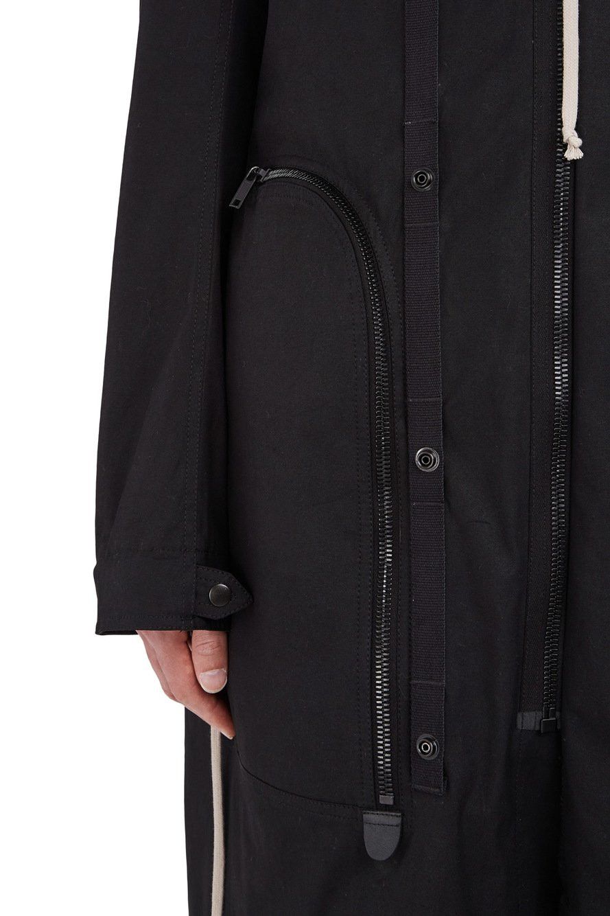 Rick Owens BNWT SS21 RICK OWENS "PHLEGETHON" BAUHAUS PARKA 48 Size US M / EU 48-50 / 2 - 18 Thumbnail