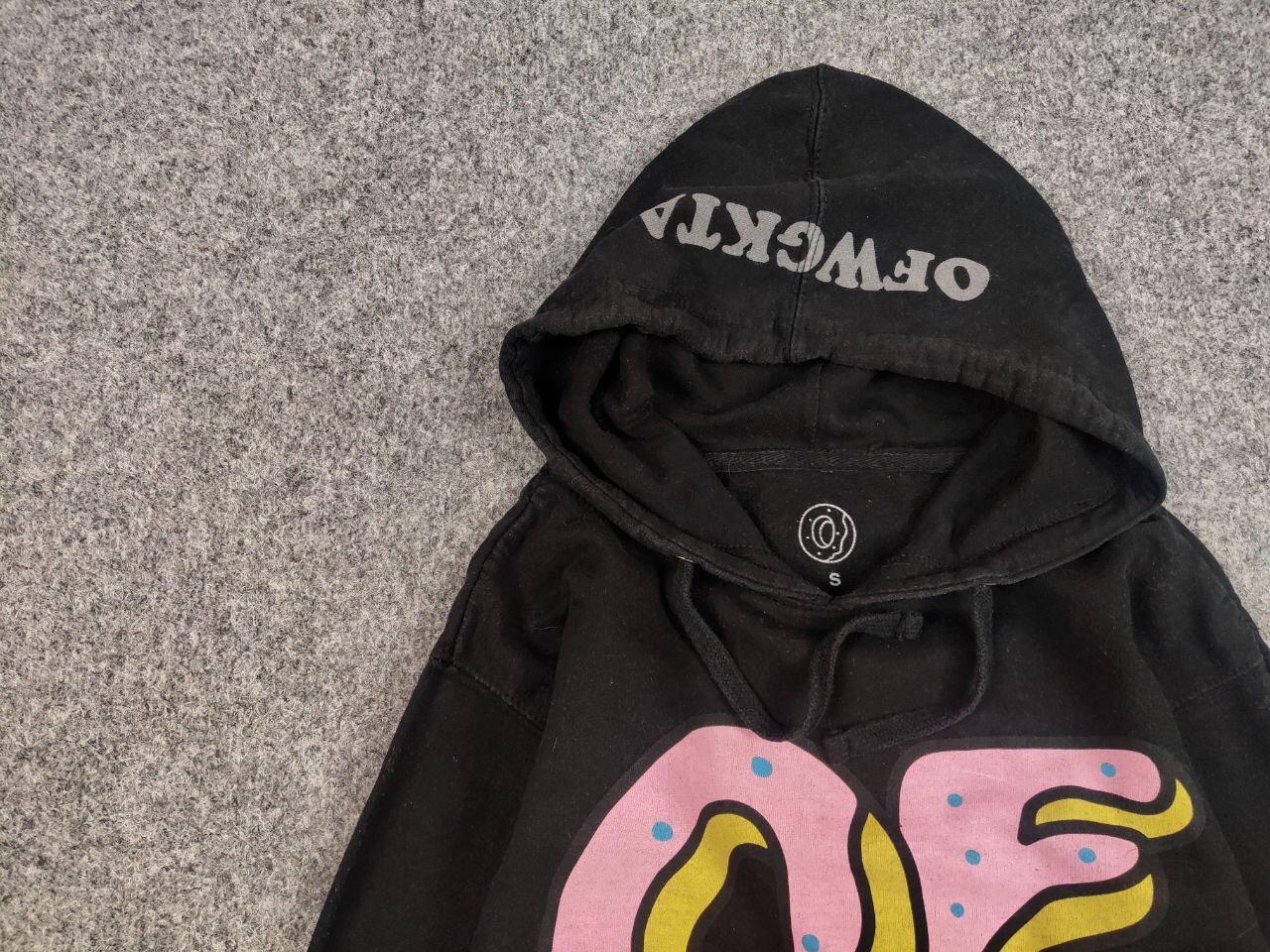 Golf Wang Vintage Odd Future Donut ofwgkta Logo Black Hoodie Size US S / EU 44-46 / 1 - 12 Thumbnail