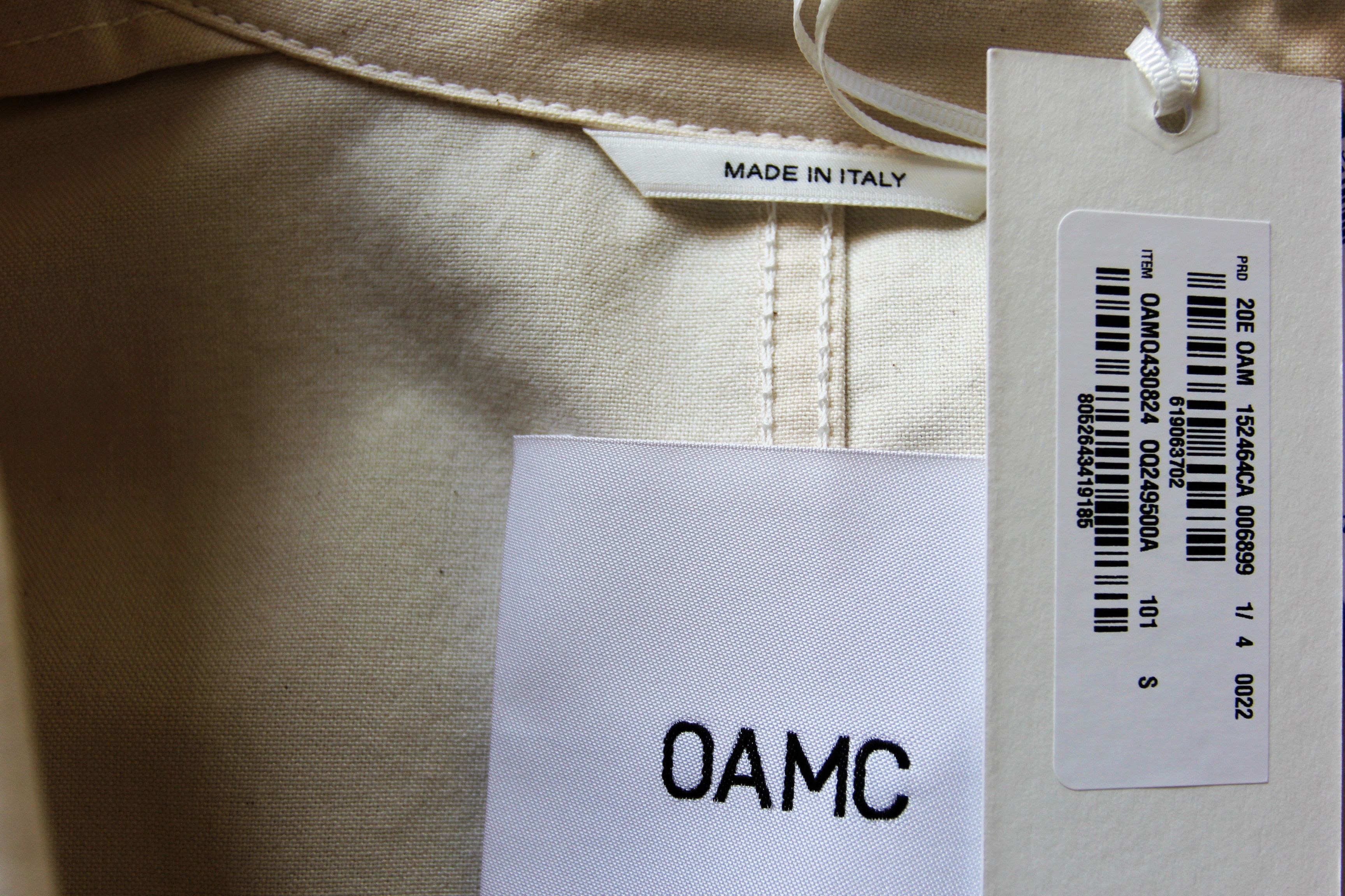 OAMC BNWT SS20 OAMC CONTROL COAT S Size US S / EU 44-46 / 1 - 8 Thumbnail