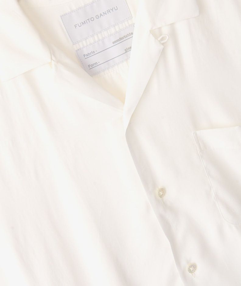 Fumito Ganryu BNWT SS20 FUMITO GANRYU WATTEAU PLEATS HAWAIIAN SHIRT 1 Size US S / EU 44-46 / 1 - 14 Thumbnail