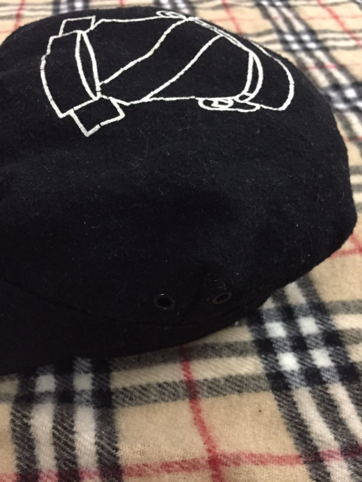 Number (N)ine RARE💎OG Number (N)ine Badges Wool Cap Winter Size ONE SIZE - 2 Thumbnail