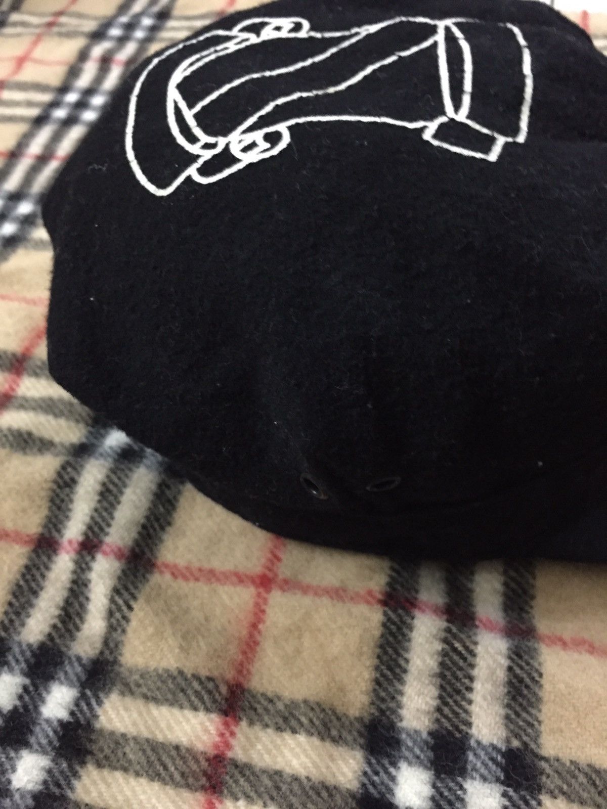 Number (N)ine RARE💎OG Number (N)ine Badges Wool Cap Winter Size ONE SIZE - 3 Thumbnail