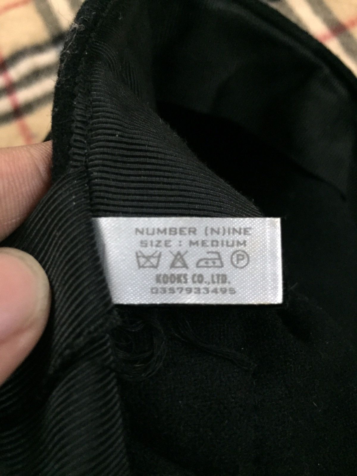 Number (N)ine RARE💎OG Number (N)ine Badges Wool Cap Winter Size ONE SIZE - 6 Thumbnail