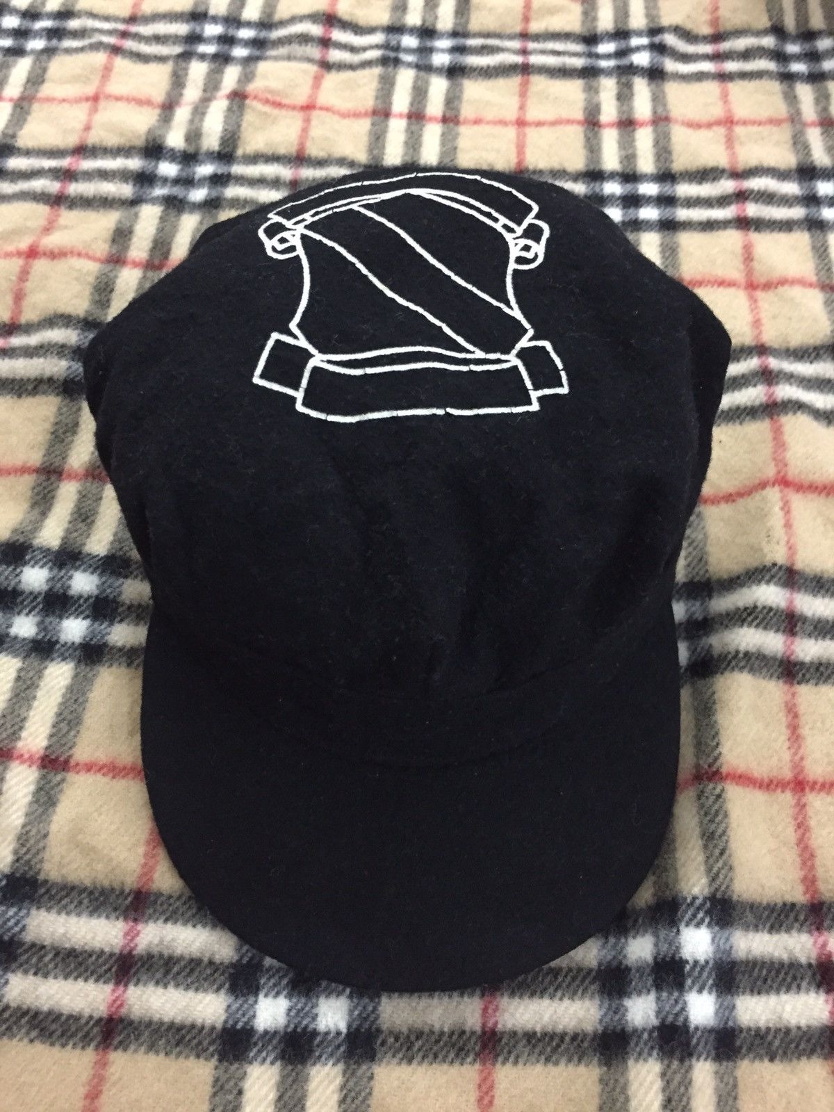 Number (N)ine RARE💎OG Number (N)ine Badges Wool Cap Winter Size ONE SIZE - 1 Thumbnail
