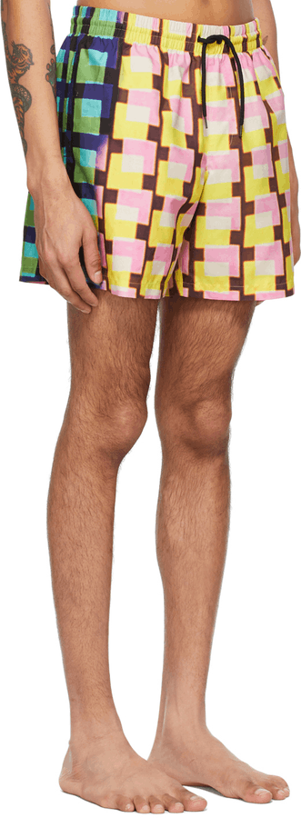Dries Van Noten BNWT SS21 DRIES VAN NOTEN x LEN LYE PHIBBS SWIM SHORTS M Size US 32 / EU 48 - 11 Thumbnail