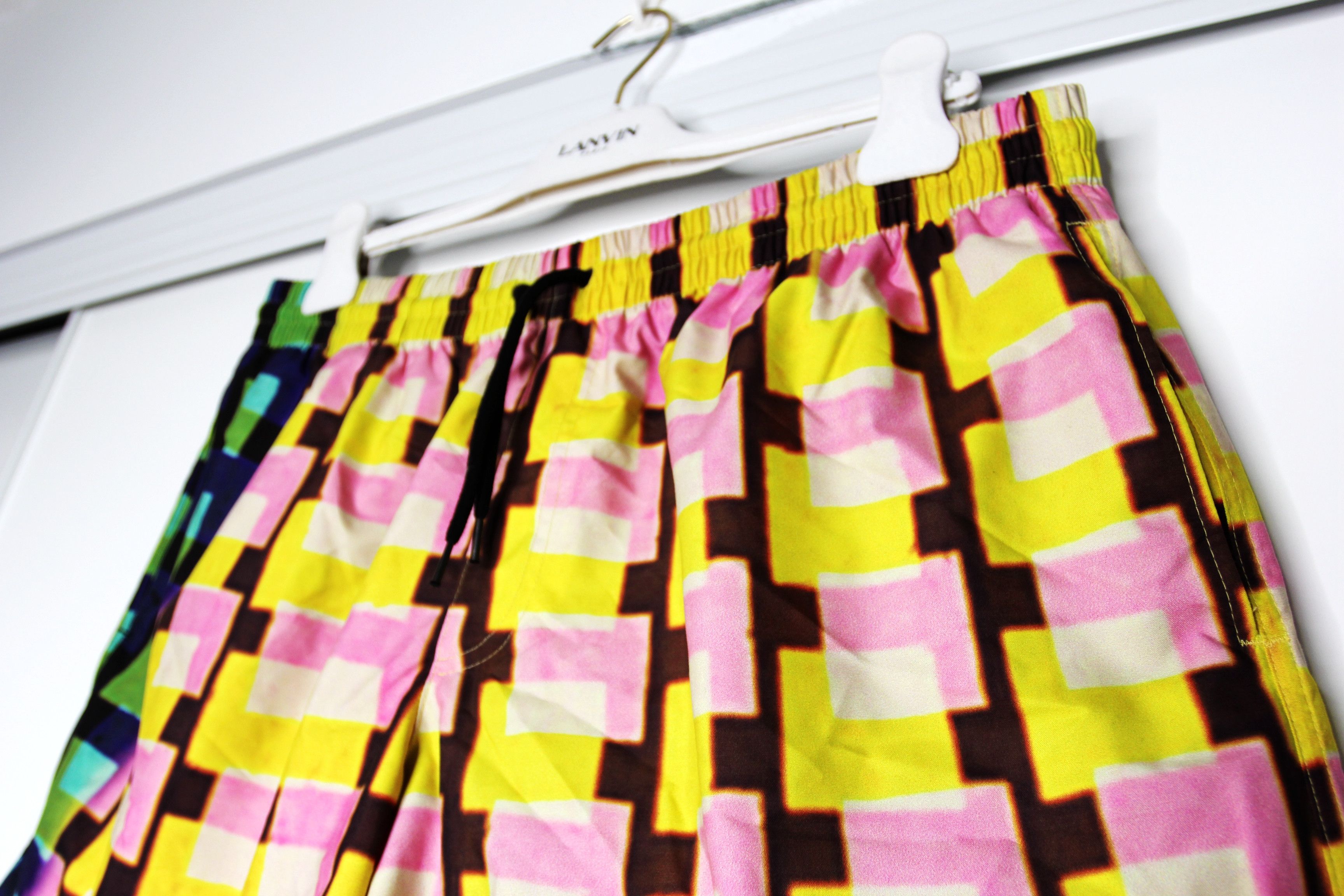 Dries Van Noten BNWT SS21 DRIES VAN NOTEN x LEN LYE PHIBBS SWIM SHORTS M Size US 32 / EU 48 - 4 Thumbnail