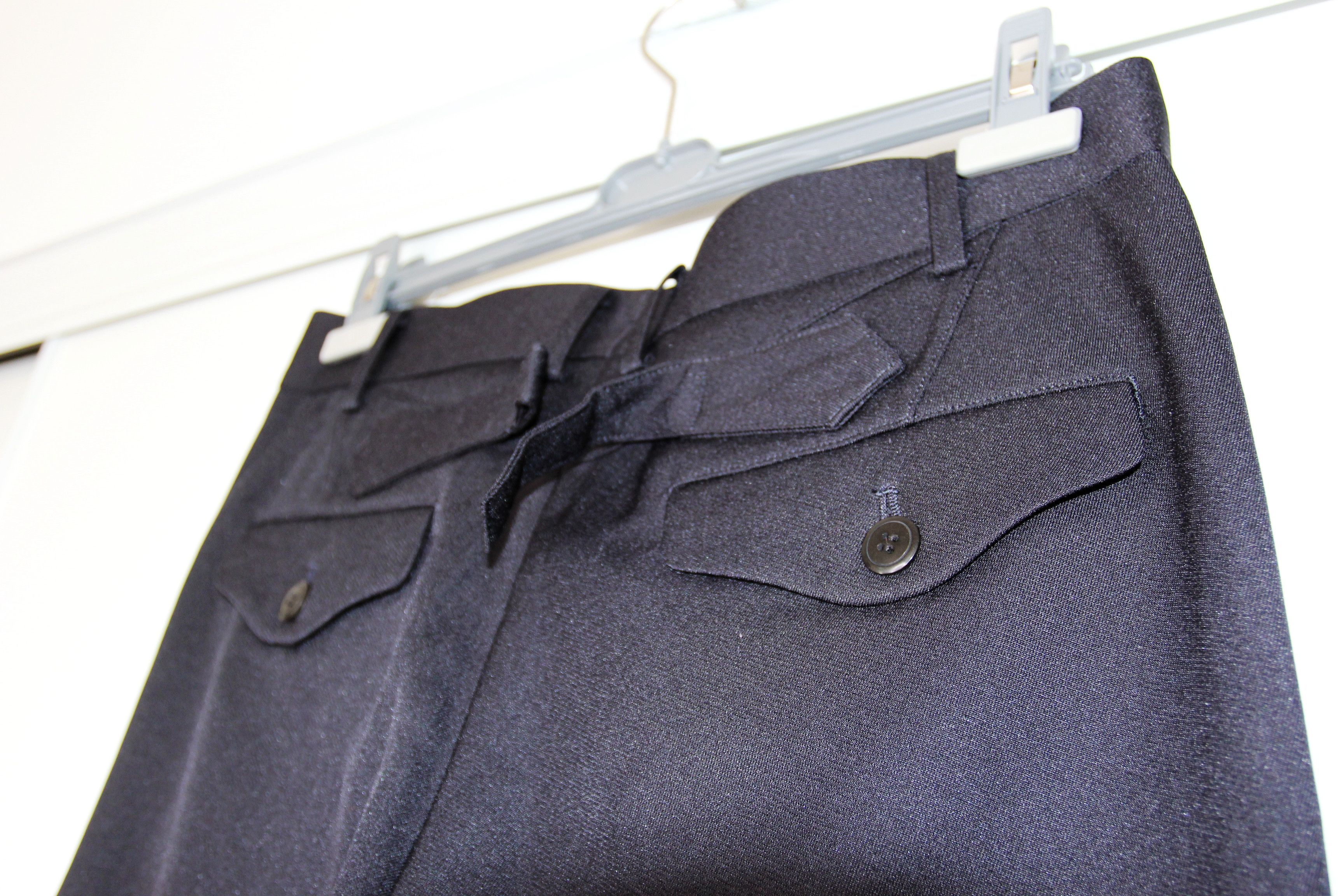 Junya Watanabe BNWT AW18 JUNYA WATANABE BLACK REFLECTOR PANTS S Size US 30 / EU 46 - 19 Thumbnail