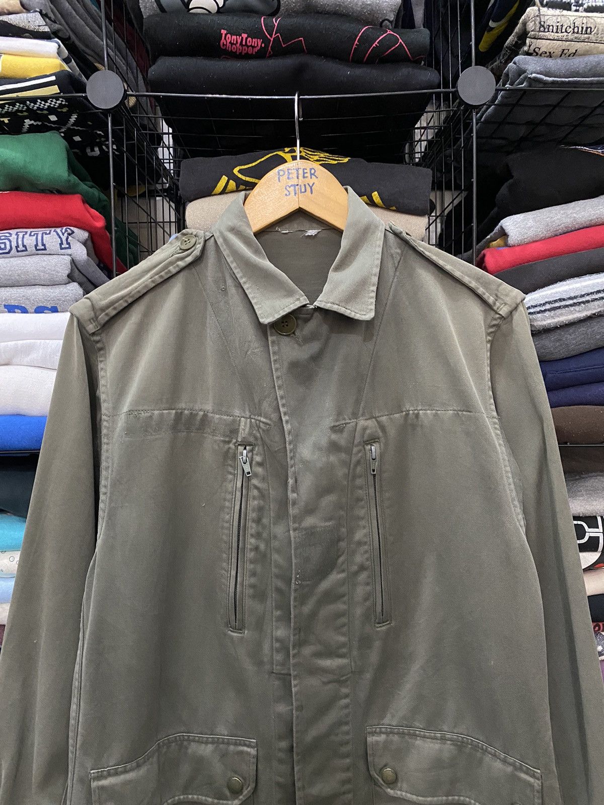 Vintage Vintage Military Jacket Size US M / EU 48-50 / 2 - 2 Thumbnail