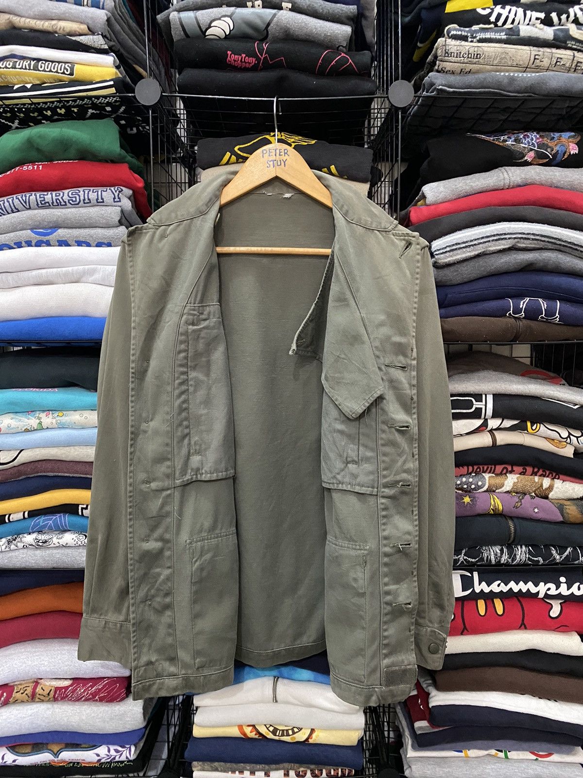 Vintage Vintage Military Jacket Size US M / EU 48-50 / 2 - 3 Thumbnail
