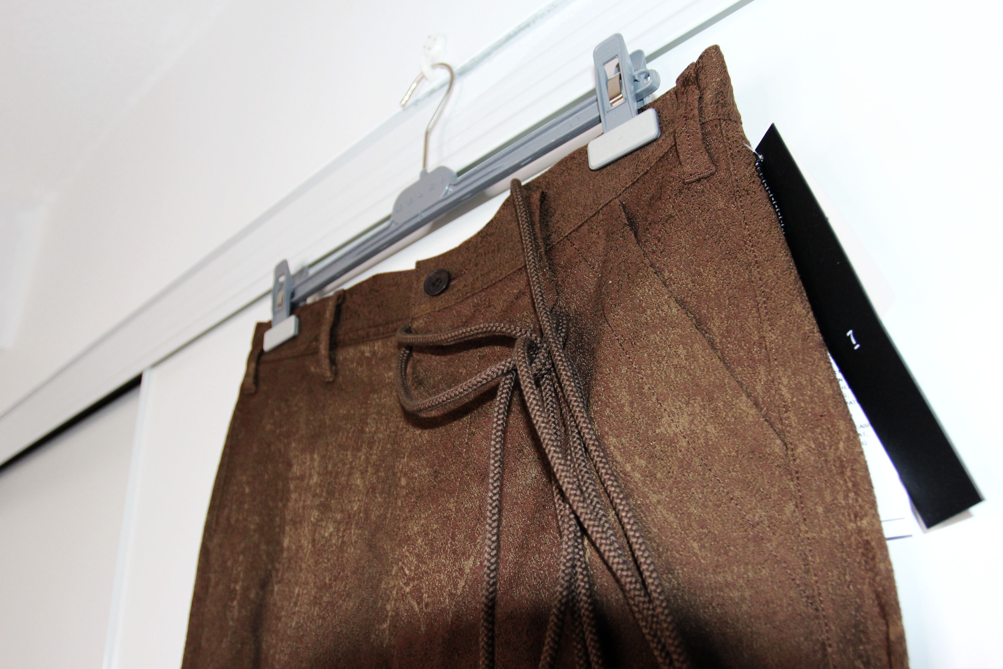 Julius BNWT AW20 JULIUS "DUKKHA" DRAPED JACQUARD PANTS 2 Size US 32 / EU 48 - 4 Thumbnail