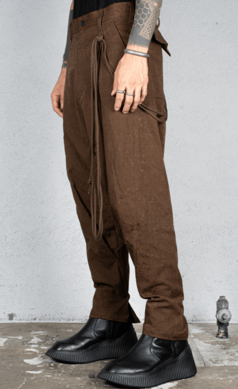 Julius BNWT AW20 JULIUS "DUKKHA" DRAPED JACQUARD PANTS 2 Size US 32 / EU 48 - 16 Thumbnail