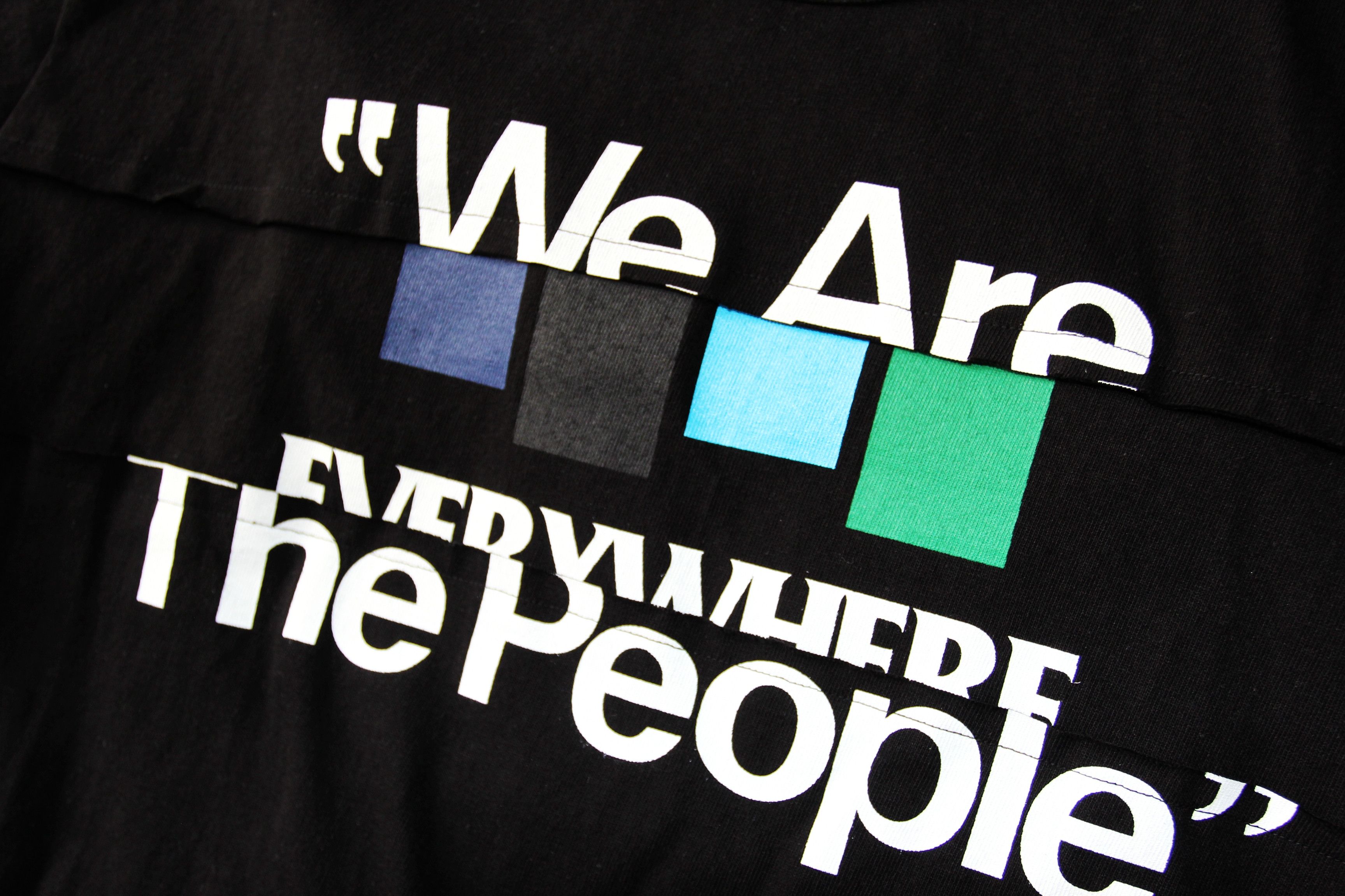 Sacai BNWT SS21 SACAI "WE ARE THE PEOPLE" TSHIRT 2 Size US M / EU 48-50 / 2 - 8 Thumbnail