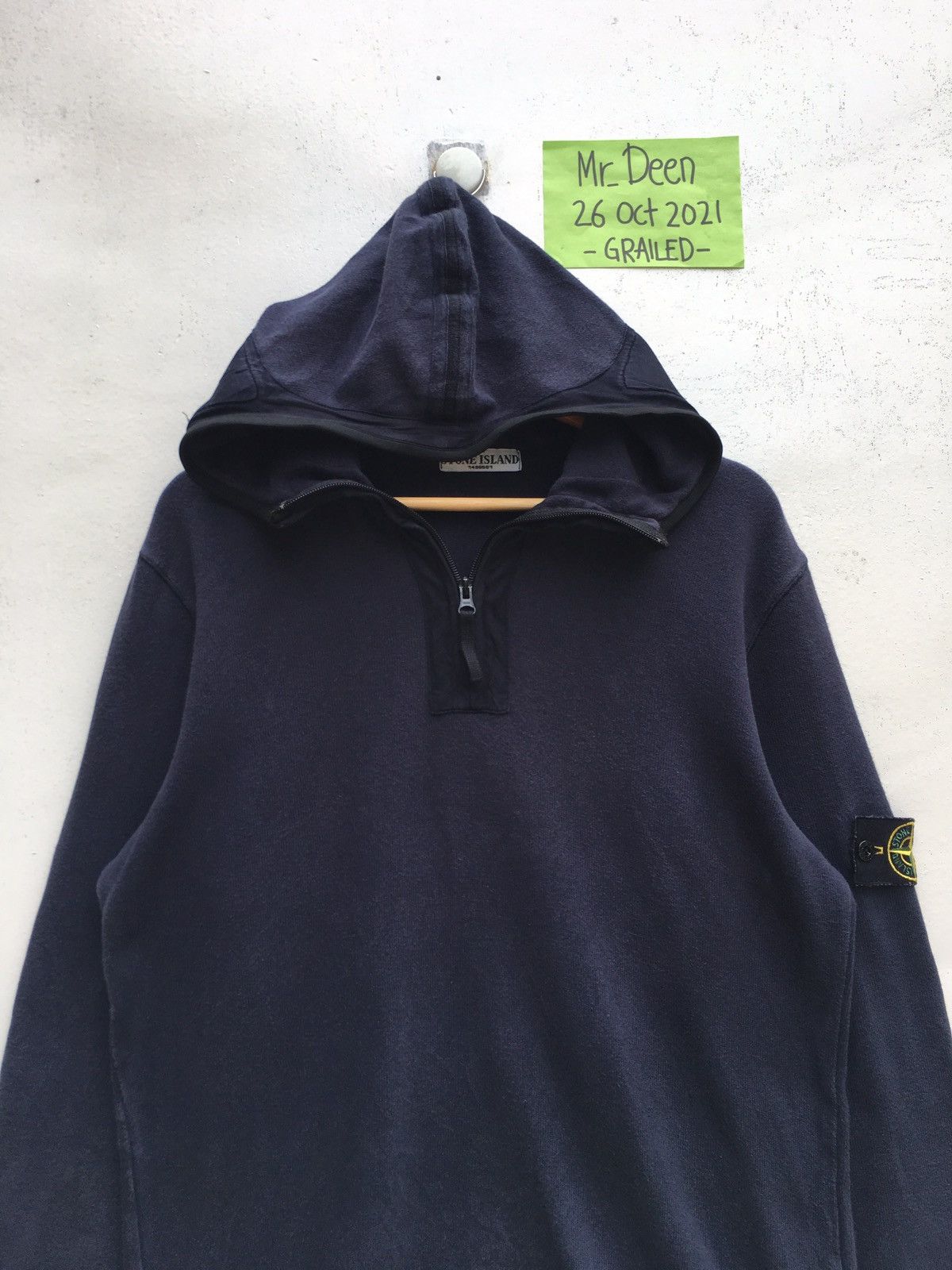 Stone Island Rarest Stone Island Half Zip Hoodie Size US M / EU 48-50 / 2 - 4 Thumbnail
