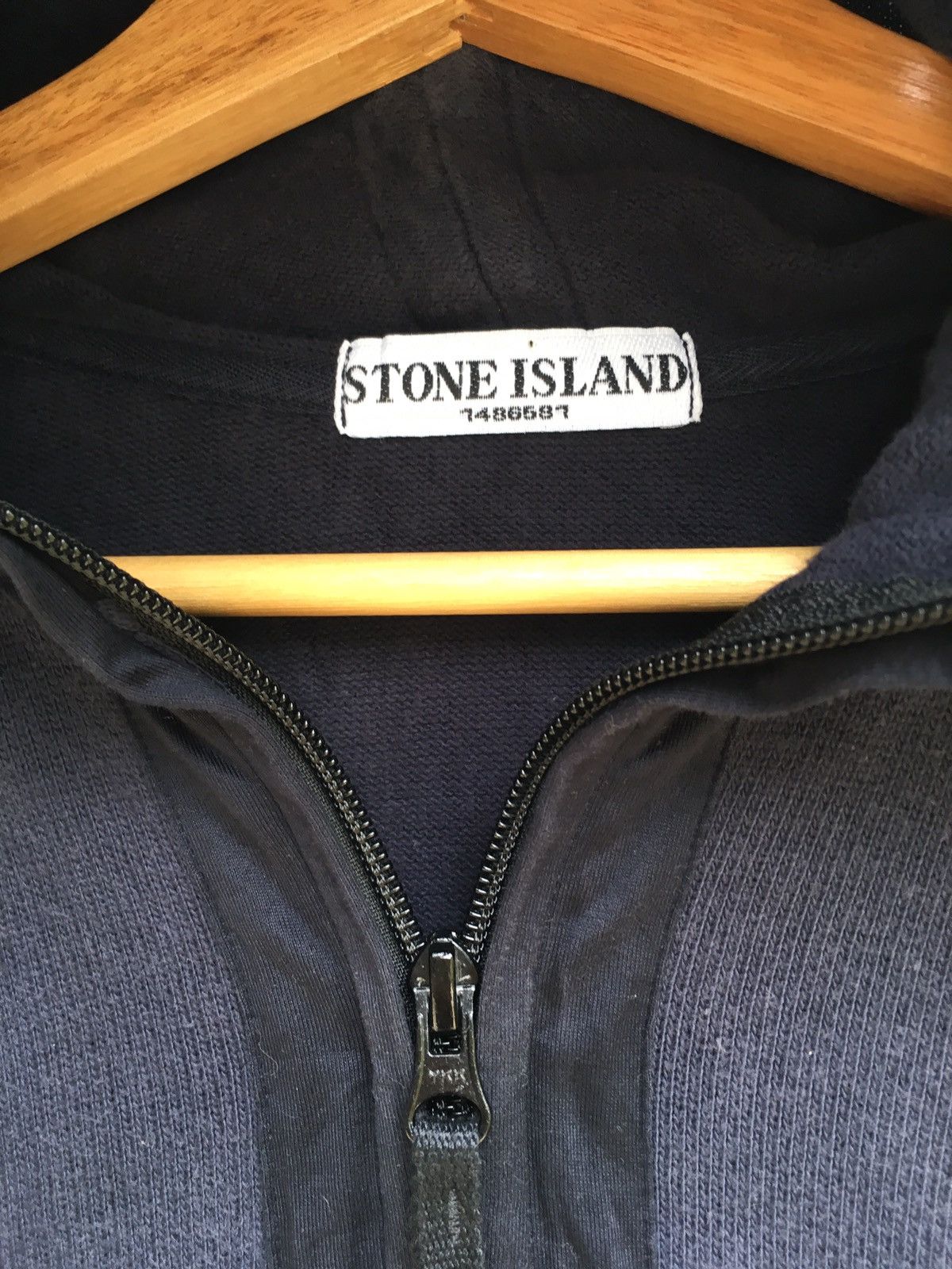 Stone Island Rarest Stone Island Half Zip Hoodie Size US M / EU 48-50 / 2 - 9 Thumbnail