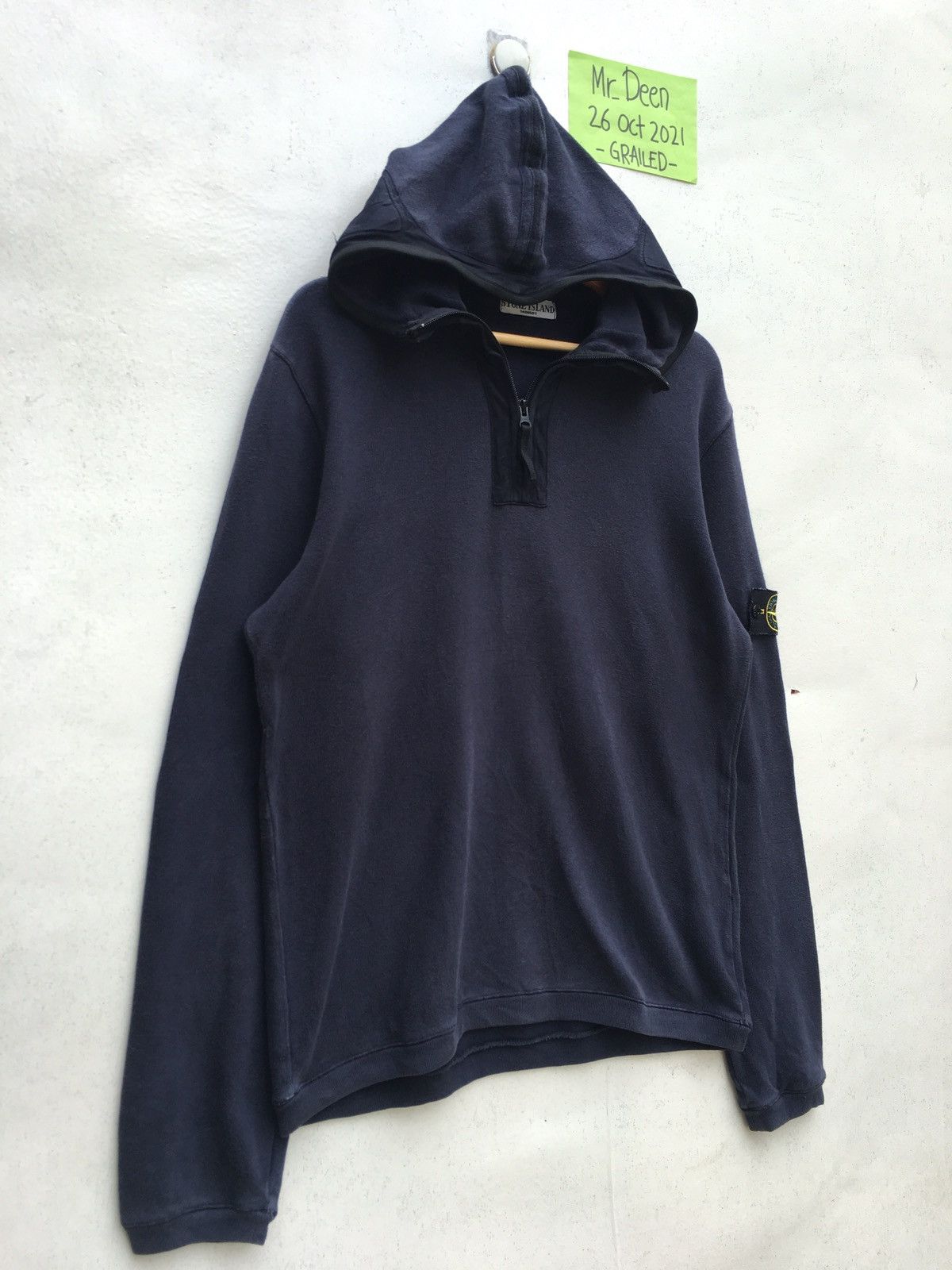 Stone Island Rarest Stone Island Half Zip Hoodie Size US M / EU 48-50 / 2 - 3 Thumbnail