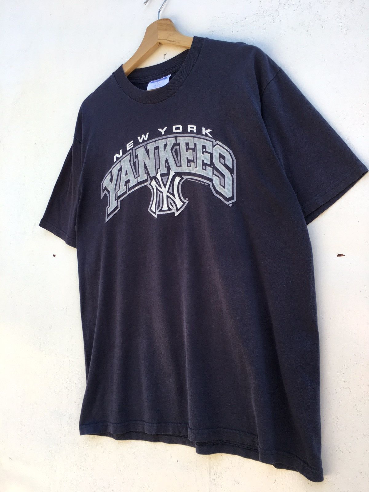 New York Yankees Vintage New York Yankees Big Logo Tshirt Size US L / EU 52-54 / 3 - 3 Thumbnail