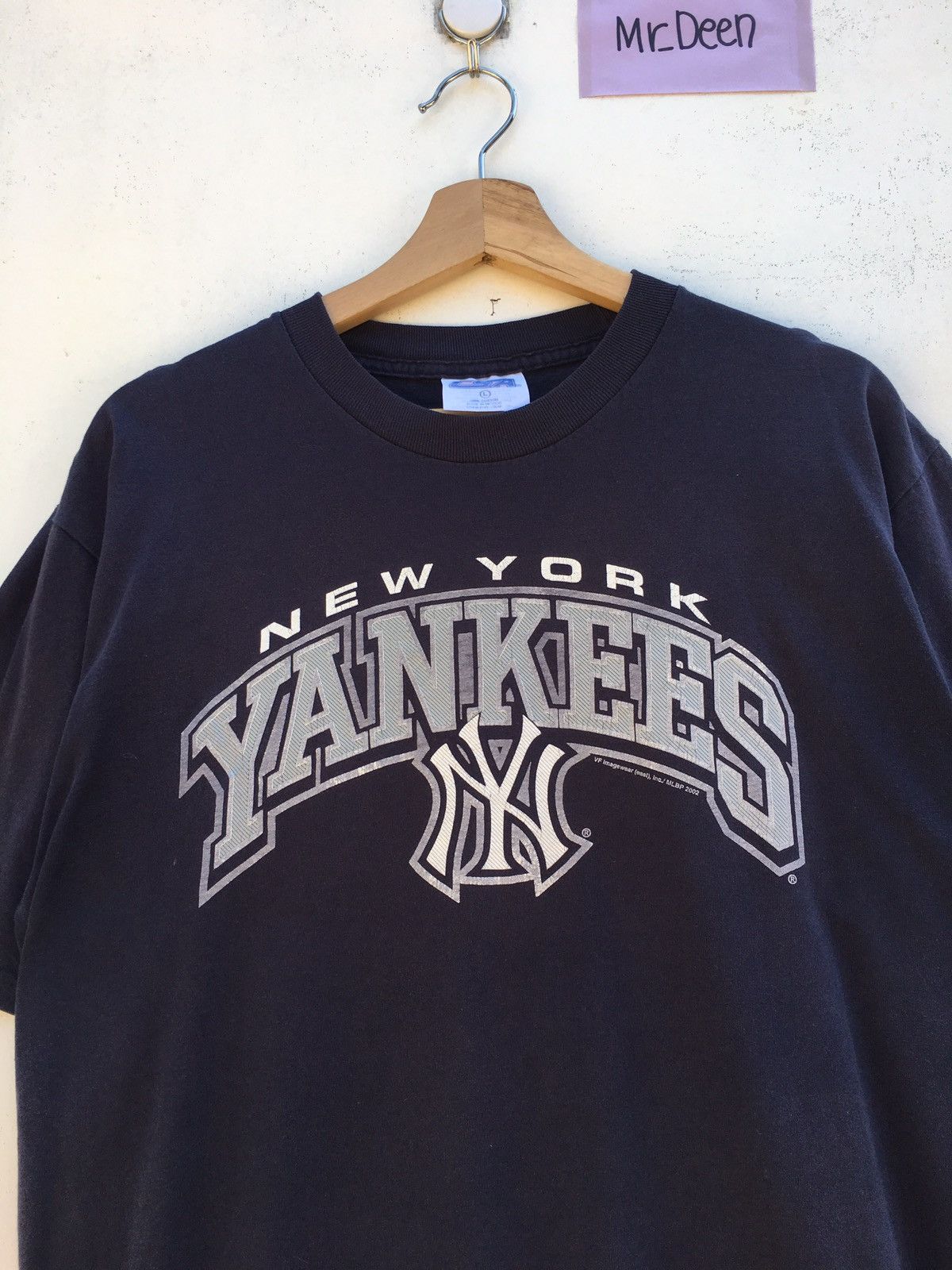 New York Yankees Vintage New York Yankees Big Logo Tshirt Size US L / EU 52-54 / 3 - 1 Thumbnail