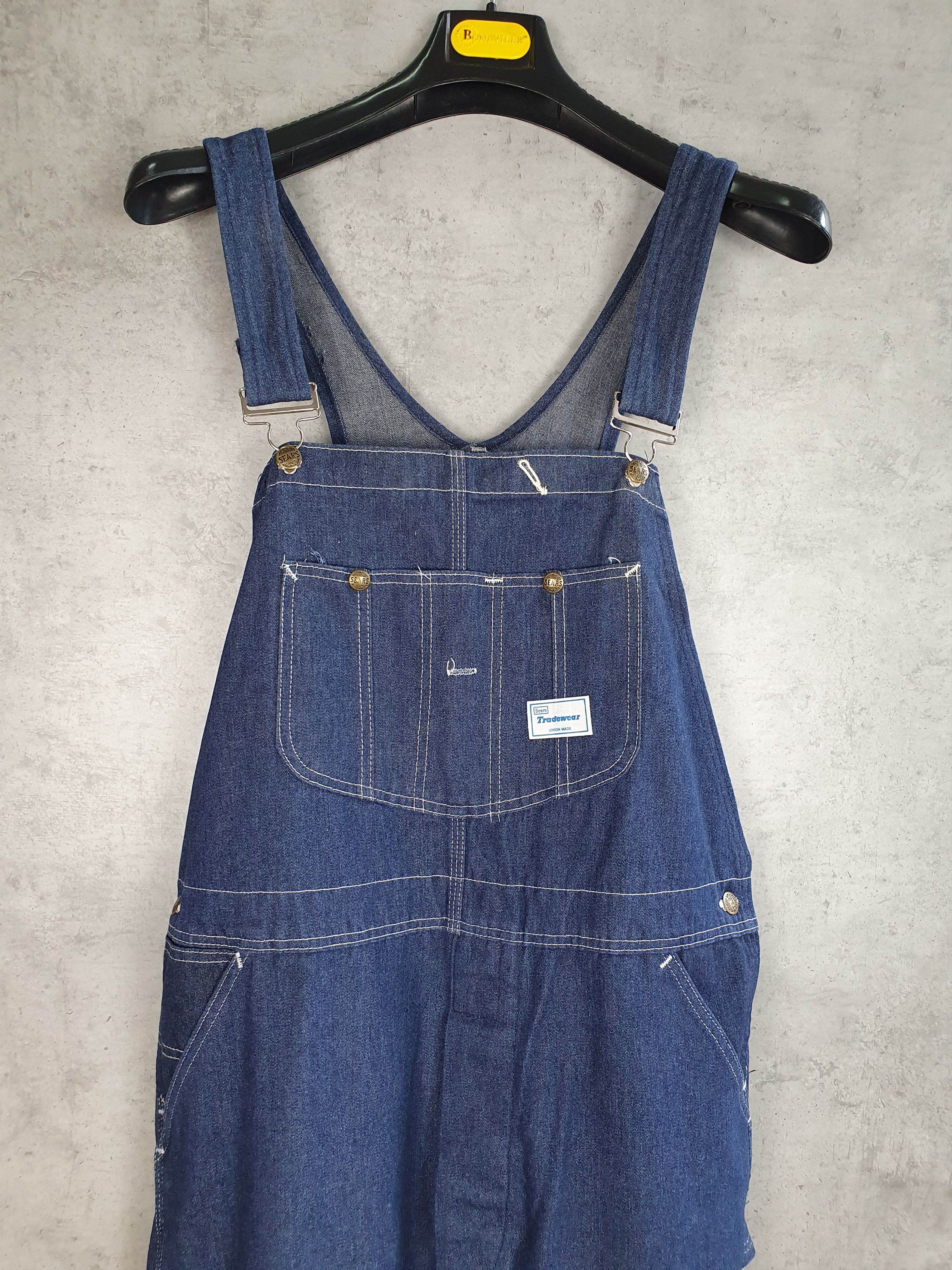 Sears 70s SEARS Union Made Garment Workers America Overall Size US 32 / EU 48 - 12 Thumbnail