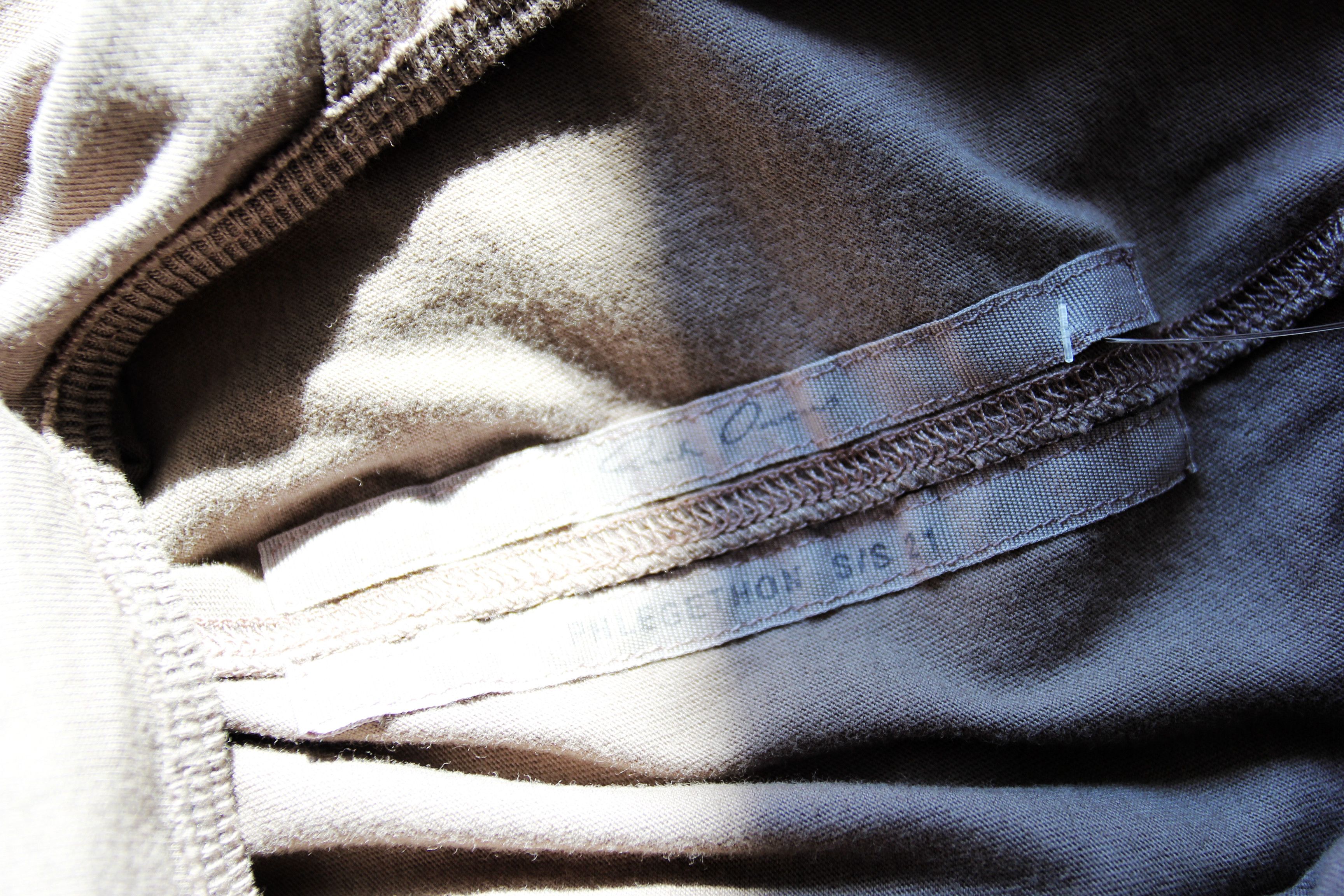 Rick Owens BNWT SS21 RICK OWENS "PHLEGETHON" LEVEL LONG TSHIRT DUST 40 Size US XXS / EU 40 - 8 Thumbnail