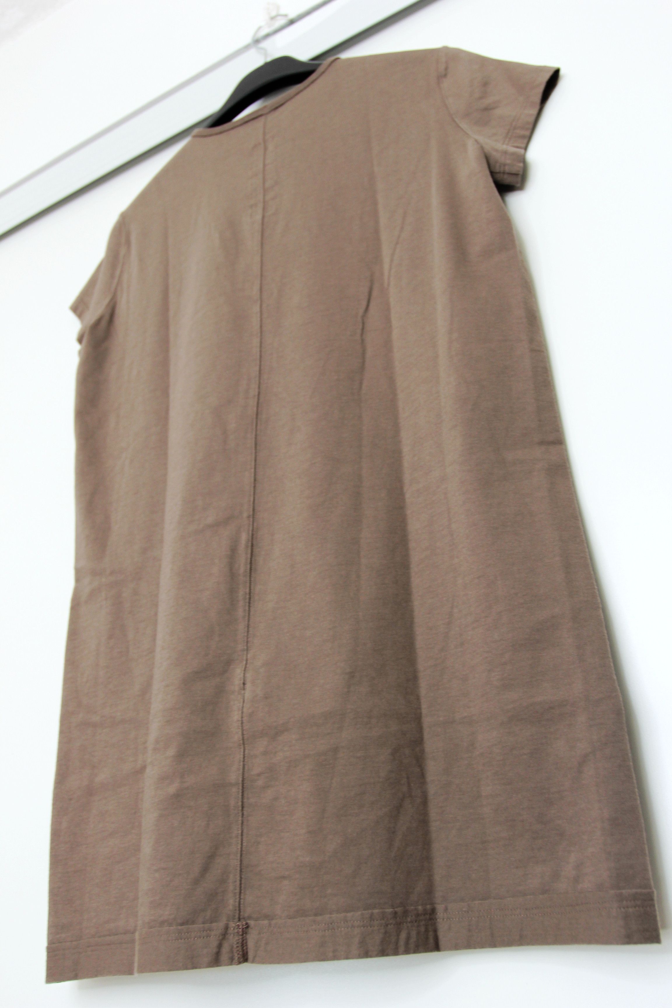 Rick Owens BNWT SS21 RICK OWENS "PHLEGETHON" LEVEL LONG TSHIRT DUST 40 Size US XXS / EU 40 - 7 Thumbnail
