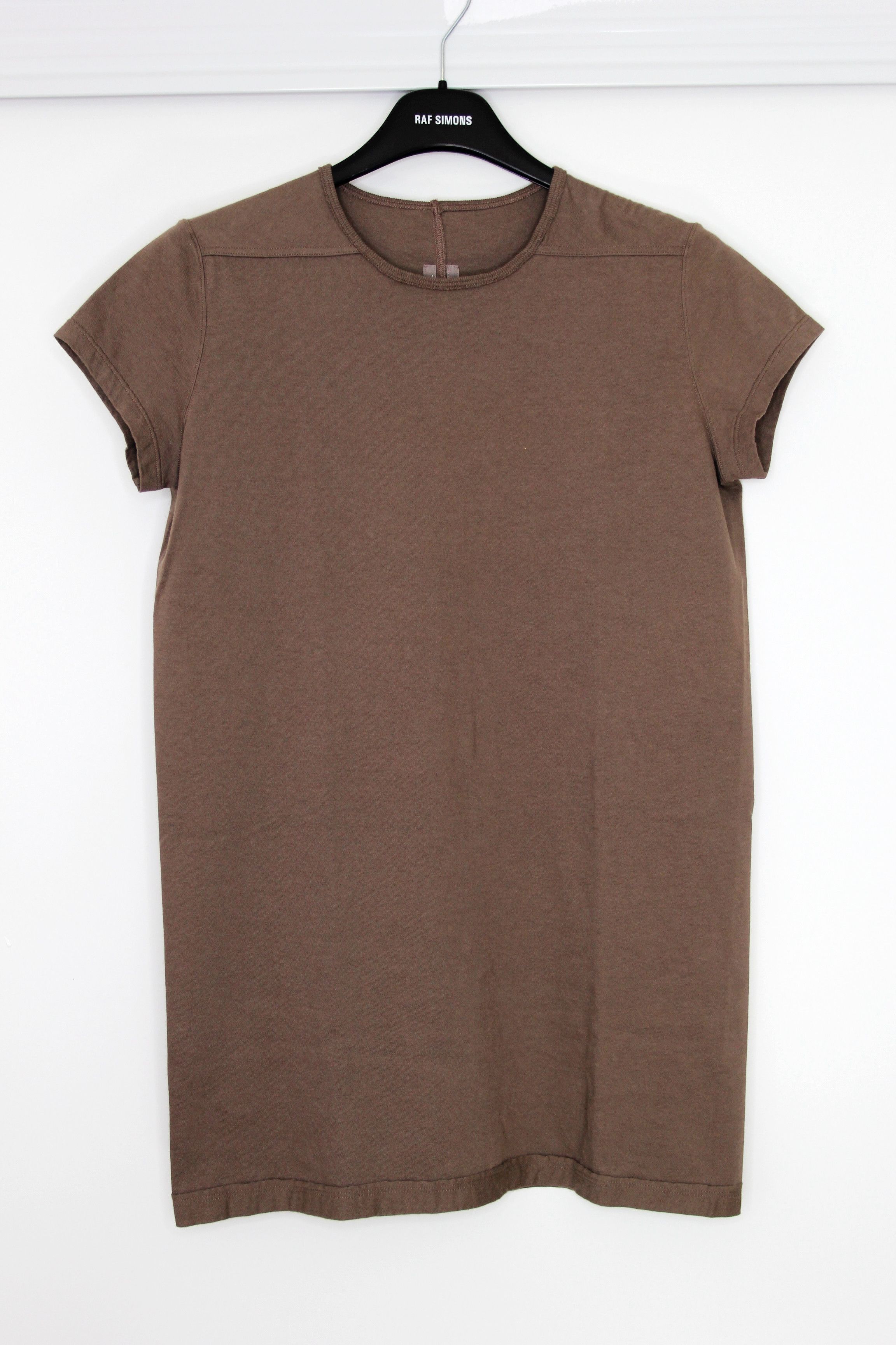 Rick Owens BNWT SS21 RICK OWENS "PHLEGETHON" LEVEL LONG TSHIRT DUST 40 Size US XXS / EU 40 - 2 Thumbnail