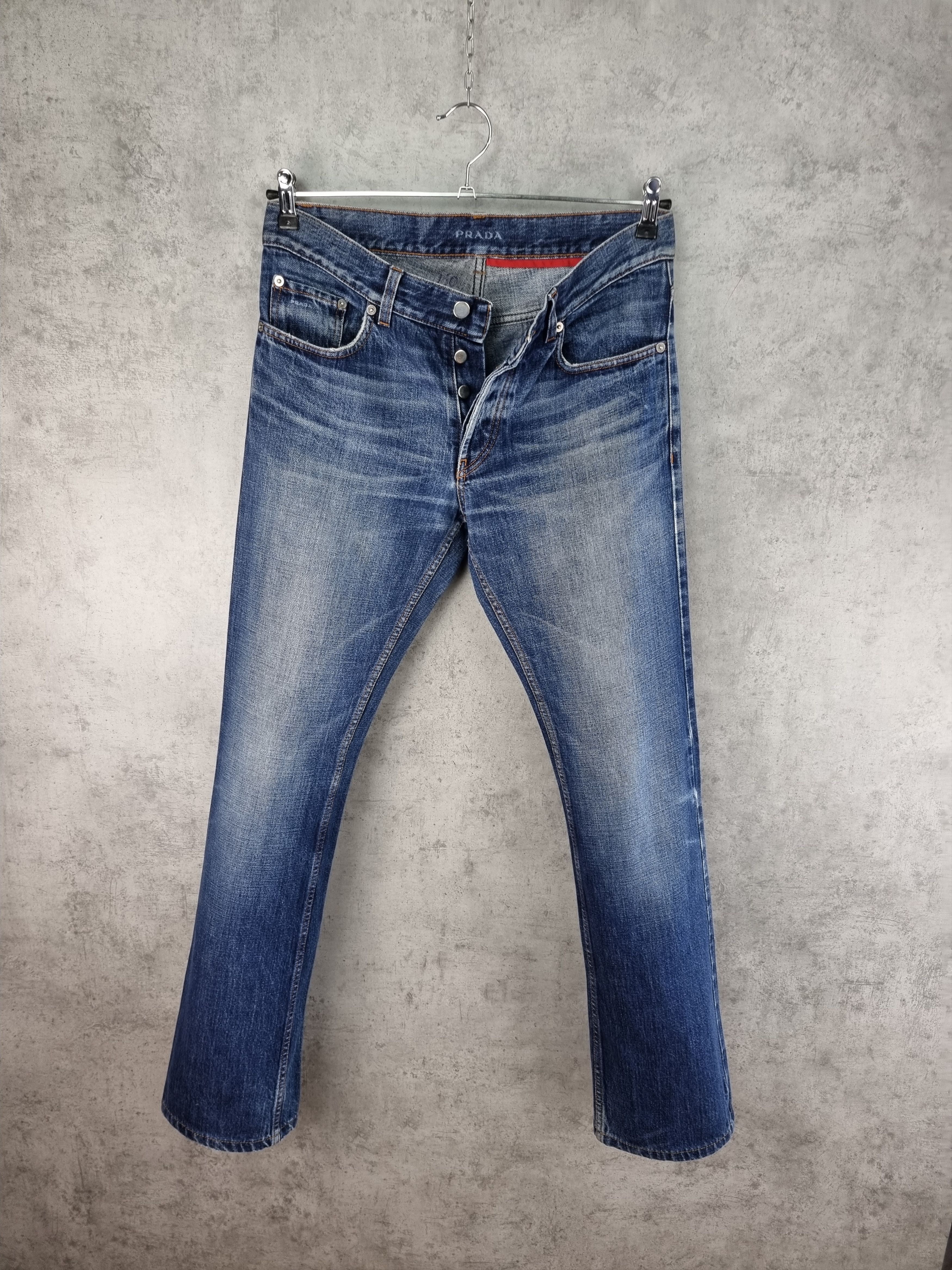 Prada 2005 PRADA Denim Vintage Jeans Size US 30 / EU 46 - 1 Thumbnail