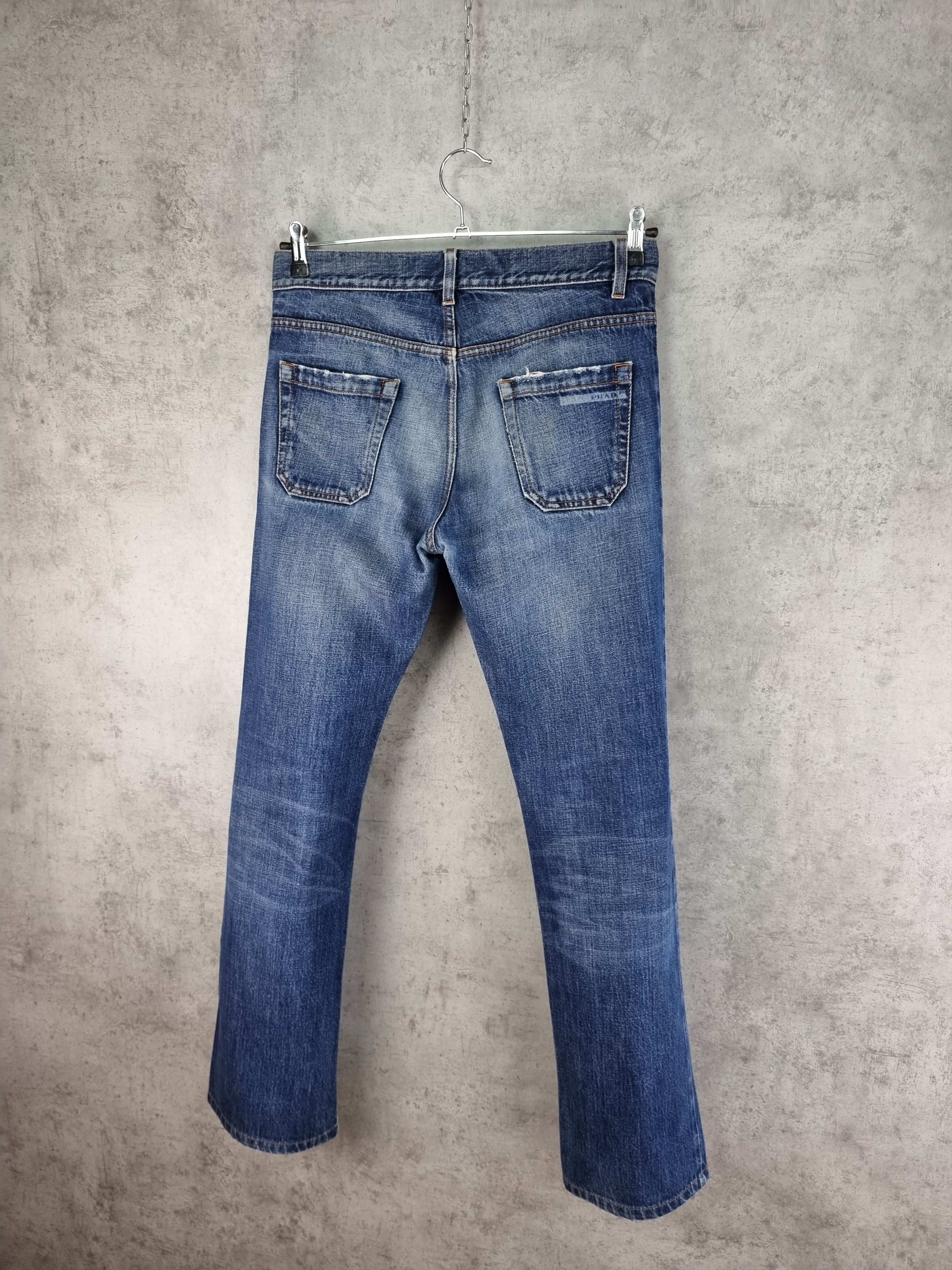 Prada 2005 PRADA Denim Vintage Jeans Size US 30 / EU 46 - 12 Thumbnail