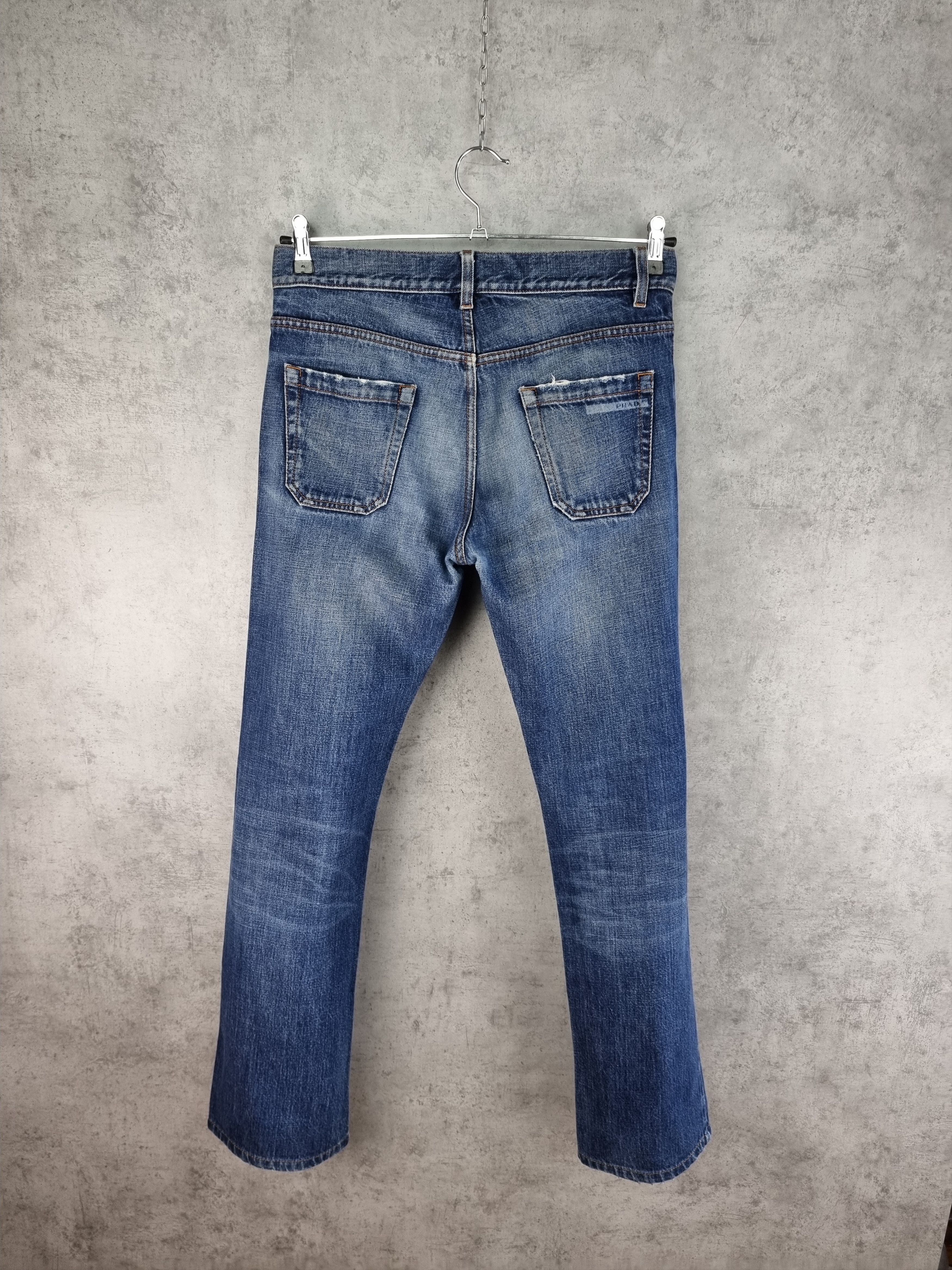 Prada 2005 PRADA Denim Vintage Jeans Size US 30 / EU 46 - 4 Thumbnail