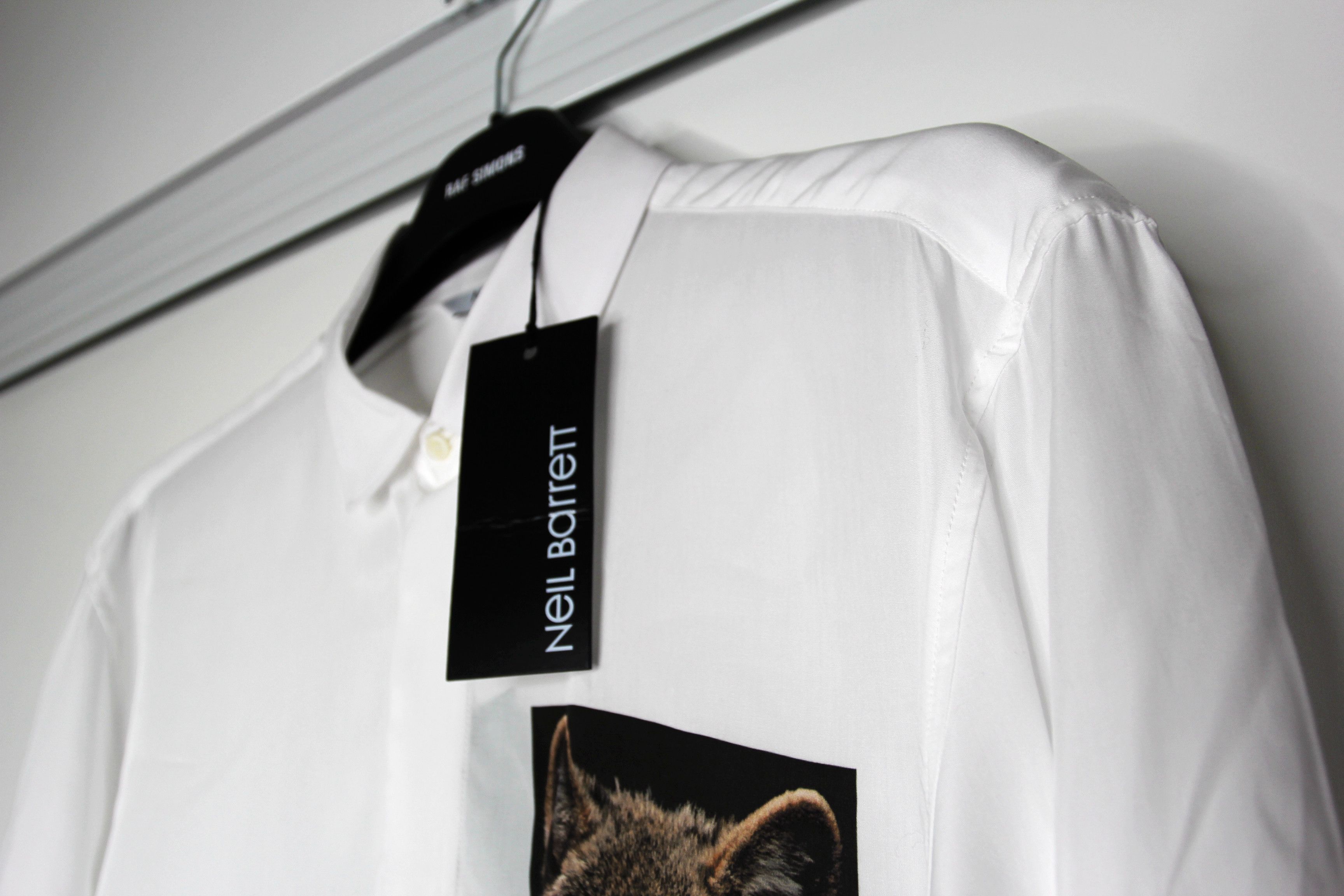 Neil Barrett BNWT SS20 NEIL BARRETT WOLF MAN SHIRT S Size US S / EU 44-46 / 1 - 4 Thumbnail