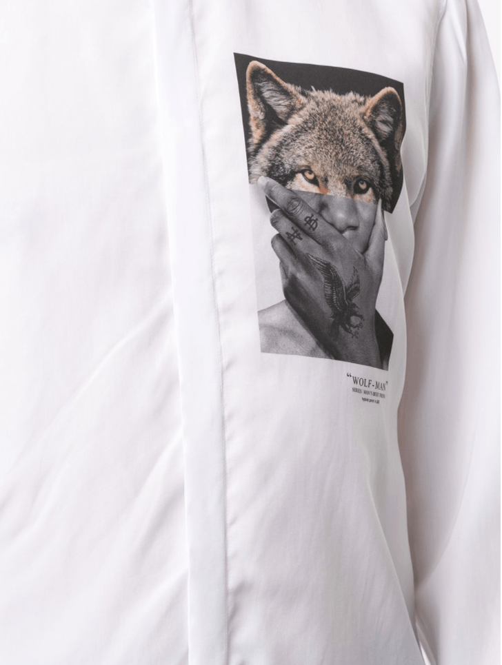 Neil Barrett BNWT SS20 NEIL BARRETT WOLF MAN SHIRT S Size US S / EU 44-46 / 1 - 12 Thumbnail