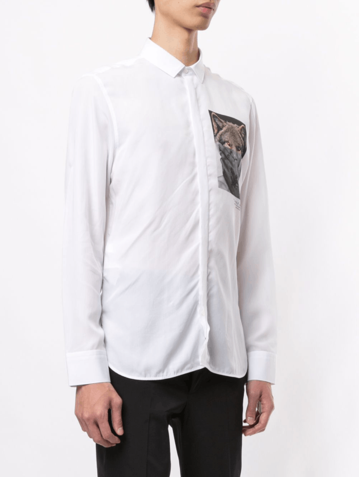 Neil Barrett BNWT SS20 NEIL BARRETT WOLF MAN SHIRT S Size US S / EU 44-46 / 1 - 1 Thumbnail
