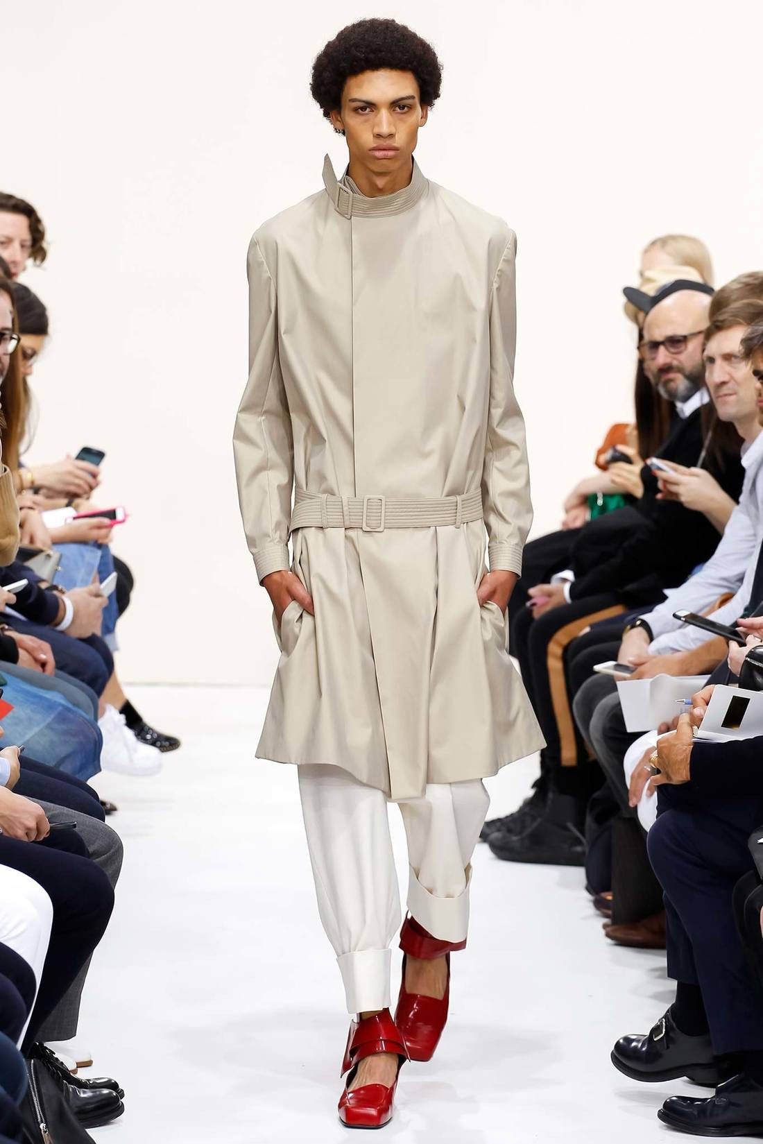 JW Anderson BNWT SS16 J.W.ANDERSON BELTED COLLAR COAT 48 Size US M / EU 48-50 / 2 - 22 Thumbnail