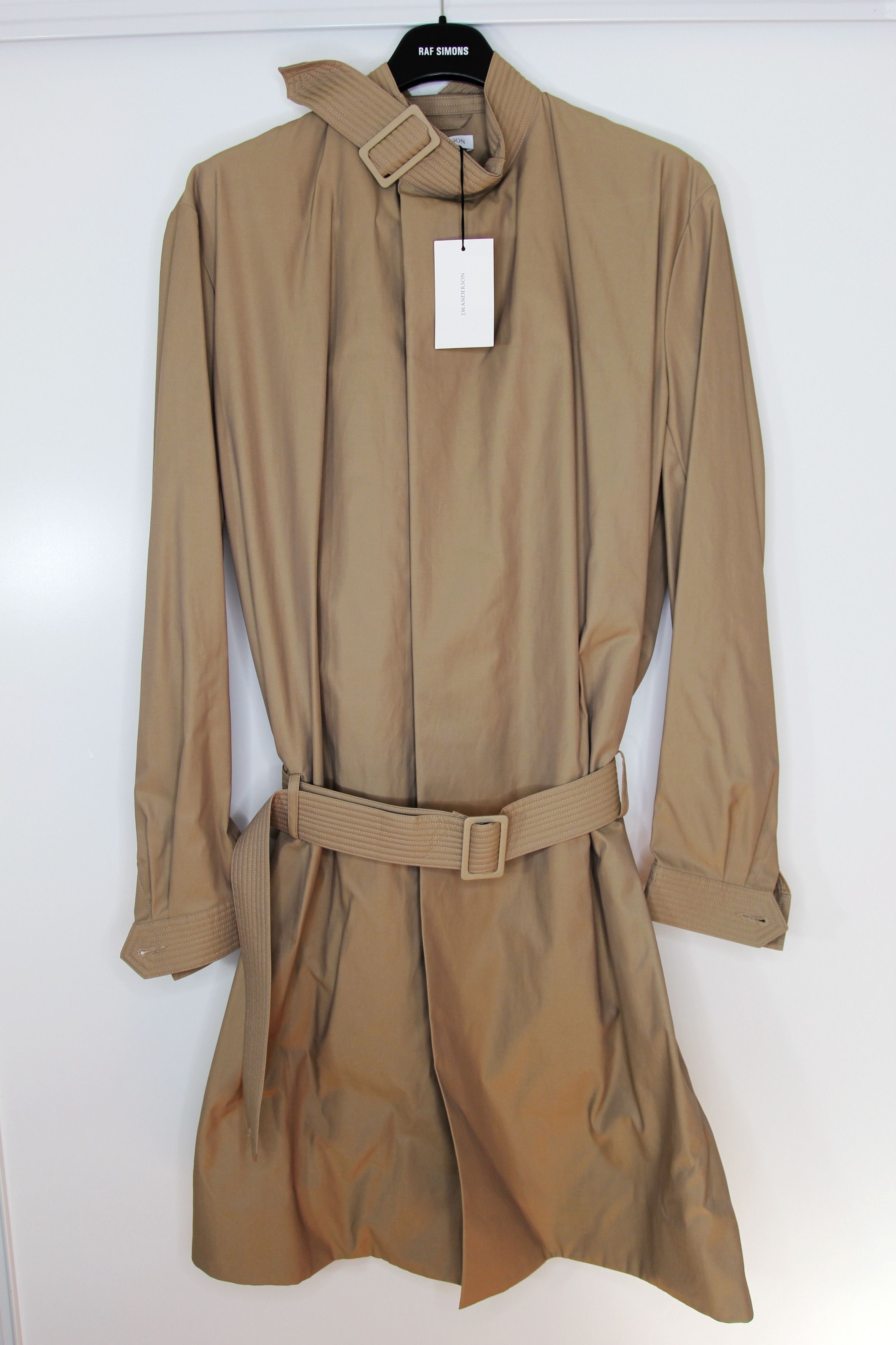 JW Anderson BNWT SS16 J.W.ANDERSON BELTED COLLAR COAT 48 Size US M / EU 48-50 / 2 - 2 Thumbnail