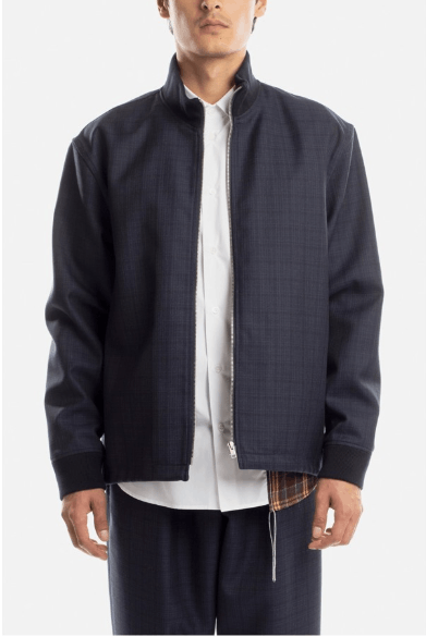 AW18 MARNI SHADOW CHECK WOOL JACKET 50