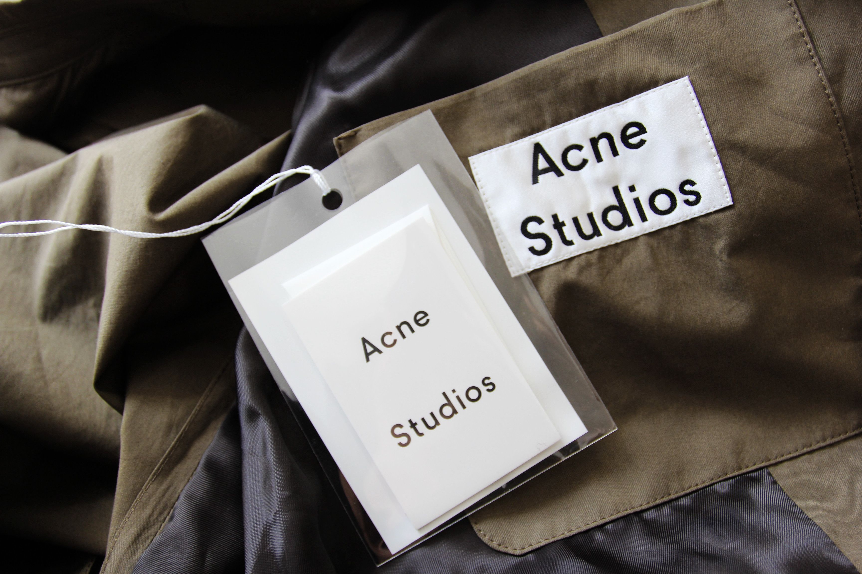 Acne Studios BNWT SS20 ACNE STUDIOS COTTON POPLIN HUNTER GREEN JACKET 50 Size US M / EU 48-50 / 2 - 6 Thumbnail