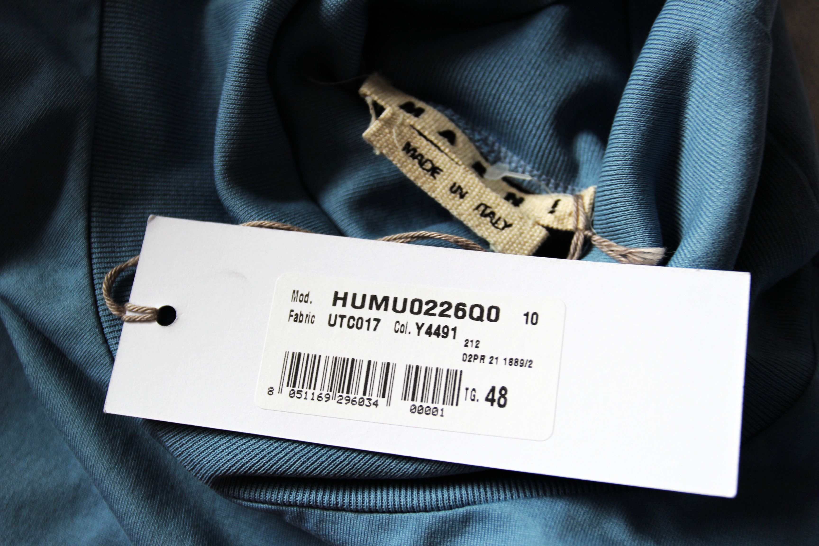 Marni BNWT AW21 MARNI STRIPED TURTLENECK LS TSHIRT 48 Size US M / EU 48-50 / 2 - 8 Thumbnail
