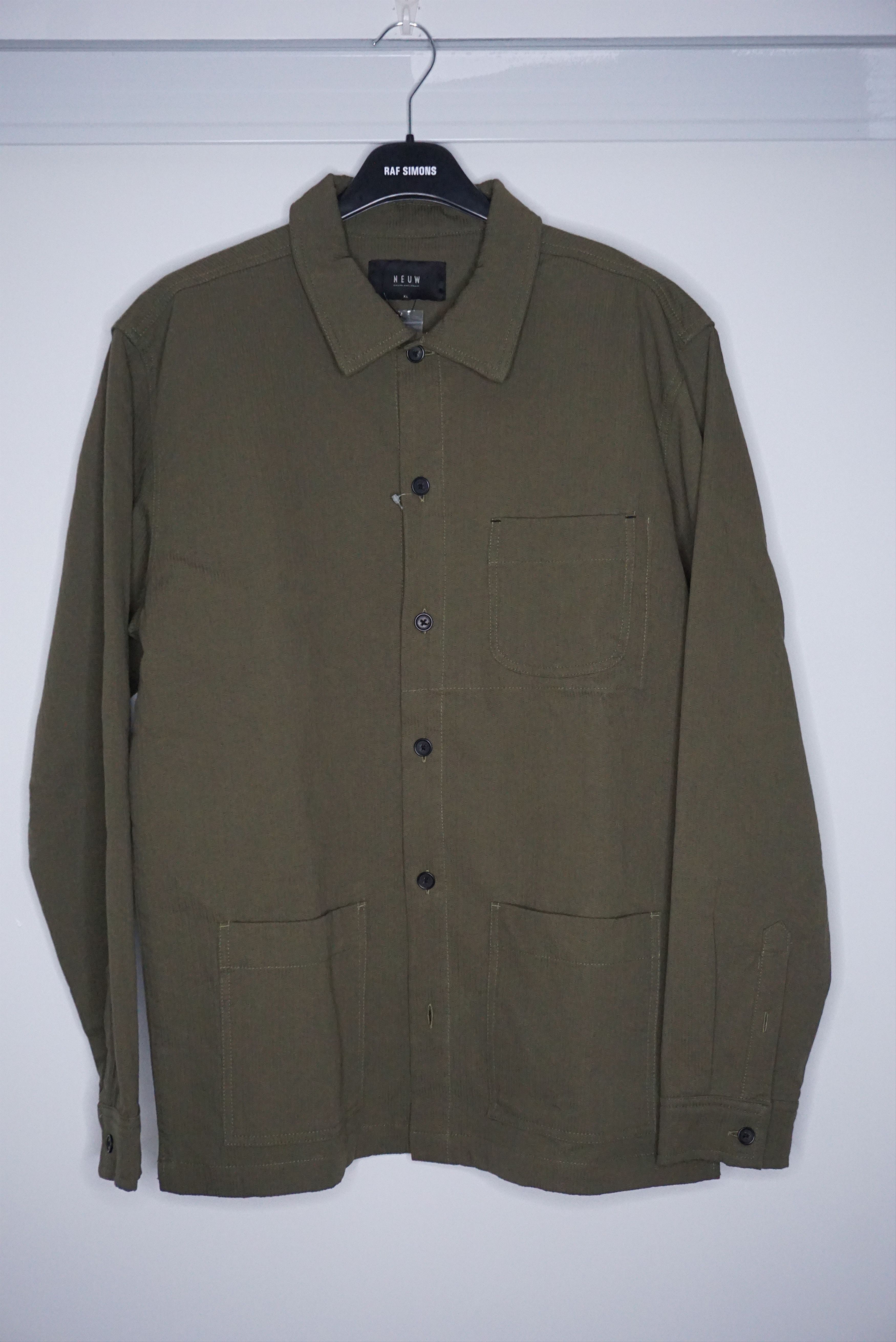 NEUW Denim BNWT AW19 NEUW TOPSTITCHED MILITARY SHIRT S Size US S / EU 44-46 / 1 - 2 Thumbnail