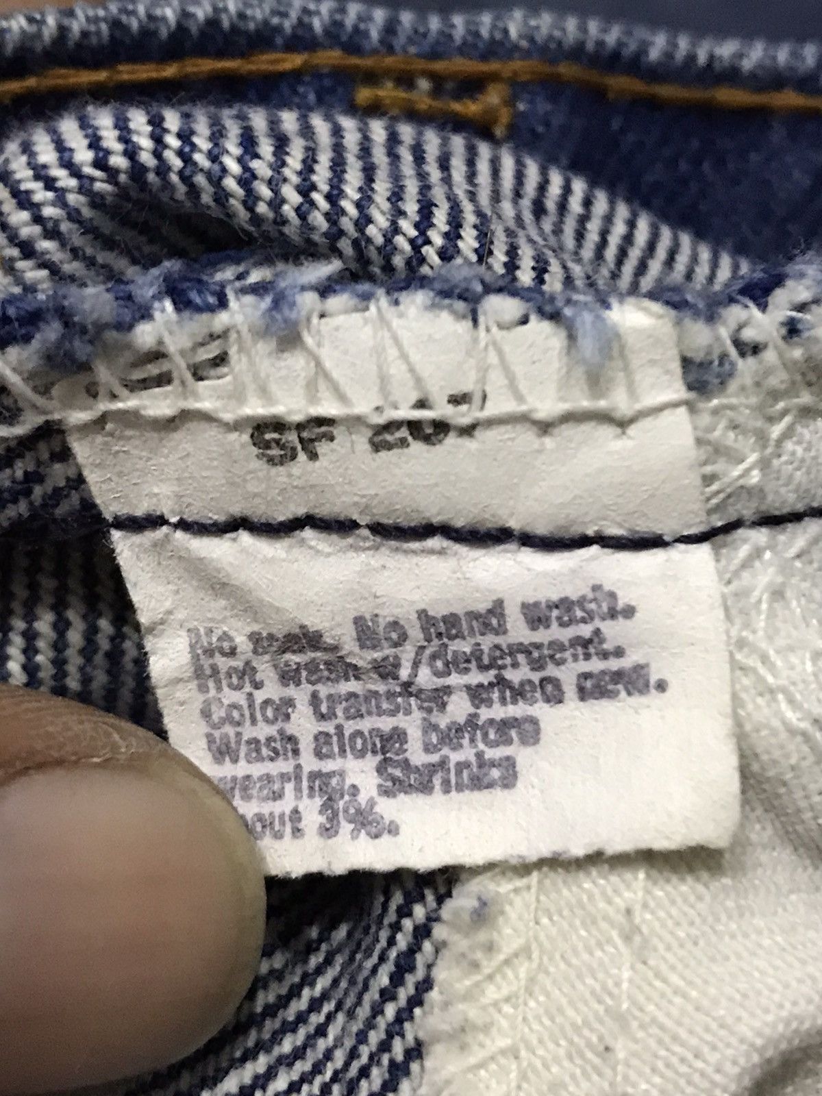 Levi's × Levi's Vintage Clothing Vintage Levi’s 646 Orange Tag Made In Usa Size US 31 - 12 Thumbnail