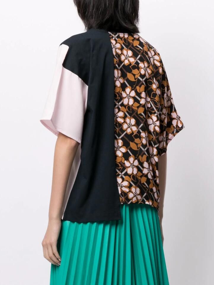 Marni BNWT AW21 MARNI PANELLED FLORAL PRINT TSHIRT 42 Size US M / EU 48-50 / 2 - 14 Thumbnail
