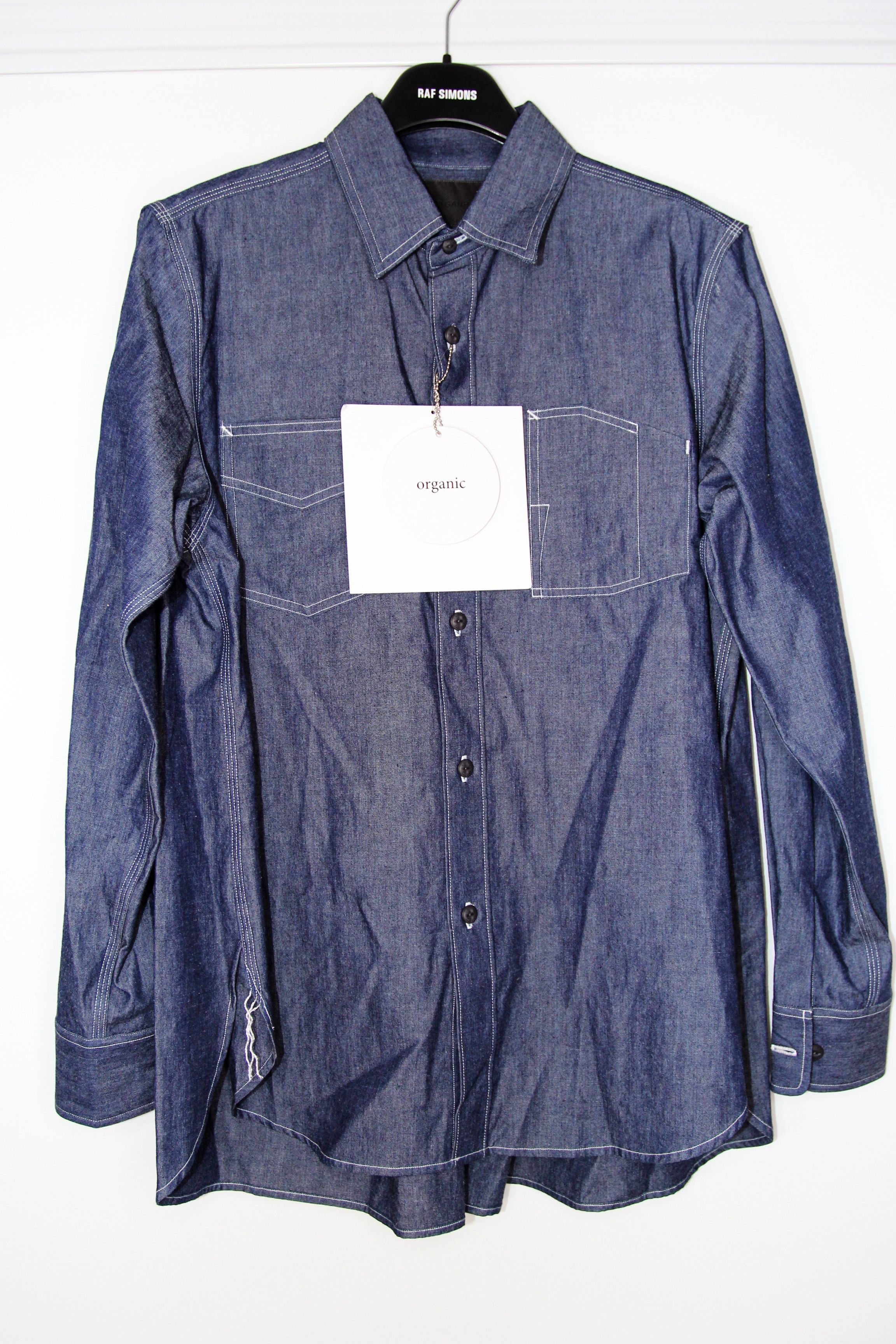 Fumito Ganryu BNWT AW20 FUMITO GANRYU PLEATED DENIM SHIRT 1 Size US S / EU 44-46 / 1 - 2 Thumbnail