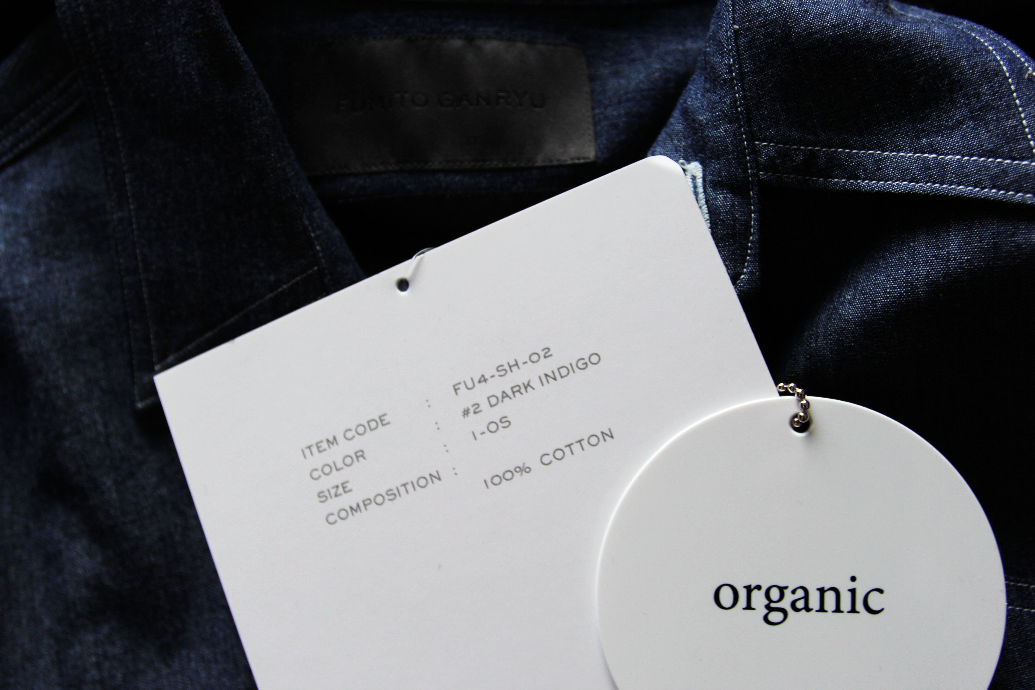 Fumito Ganryu BNWT AW20 FUMITO GANRYU PLEATED DENIM SHIRT 1 Size US S / EU 44-46 / 1 - 10 Thumbnail